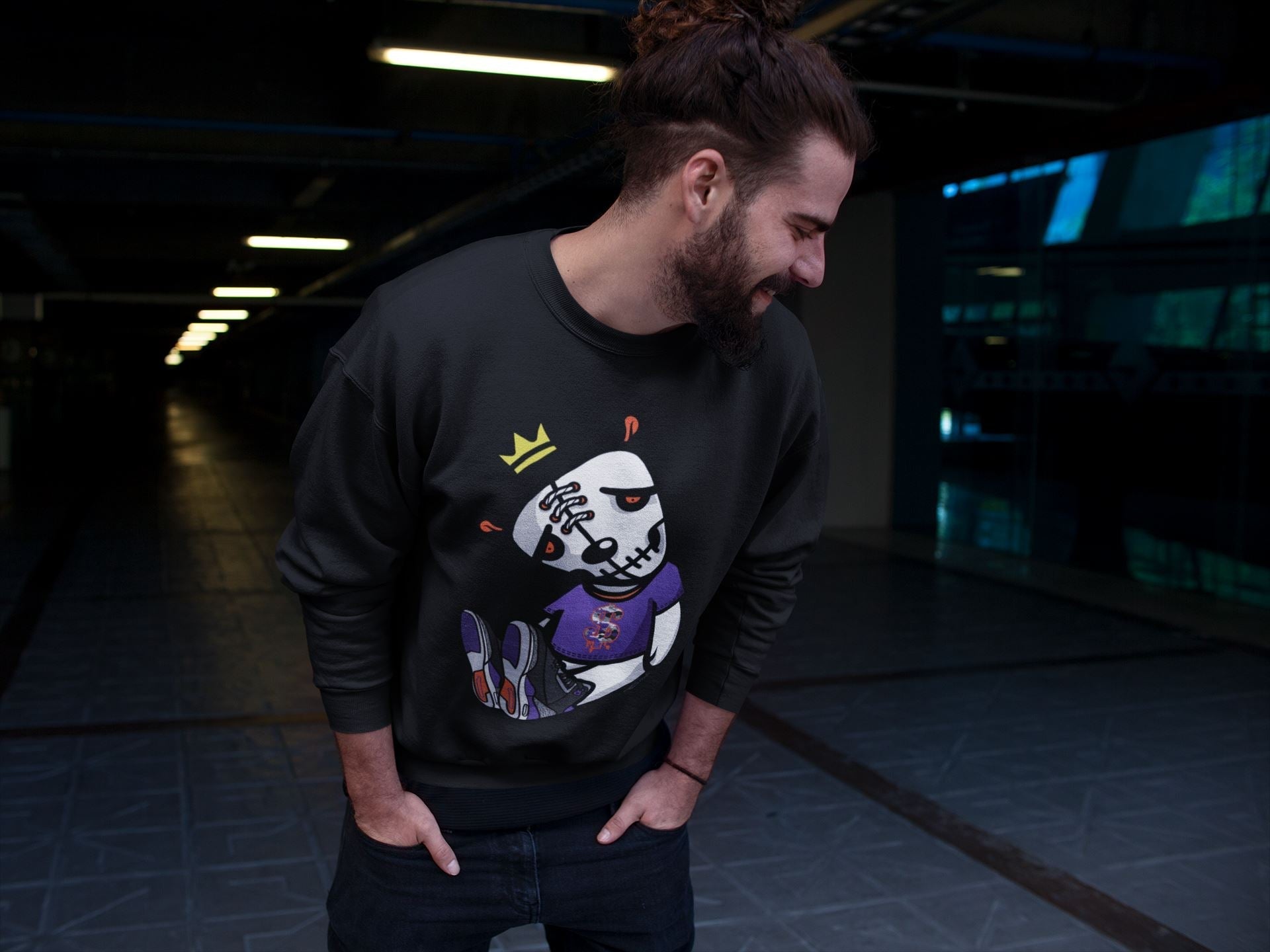 Jordan 3 Court Purple Shirt To Match Jordans Dead Dolls Sneaker Tees Jordan 3 Court Purple Drip Gear Zone Sneaker Matching Clothing Unisex Shirts