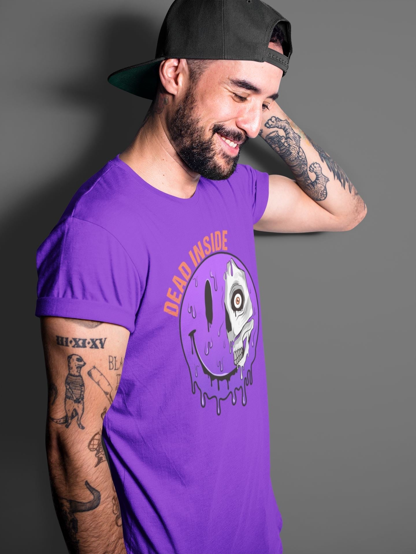 Jordan 3 Court Purple Shirt To Match Jordans Dead Inside Sneaker Tees Jordan 3 Court Purple Drip Gear Zone Sneaker Matching Clothing Unisex Shirts