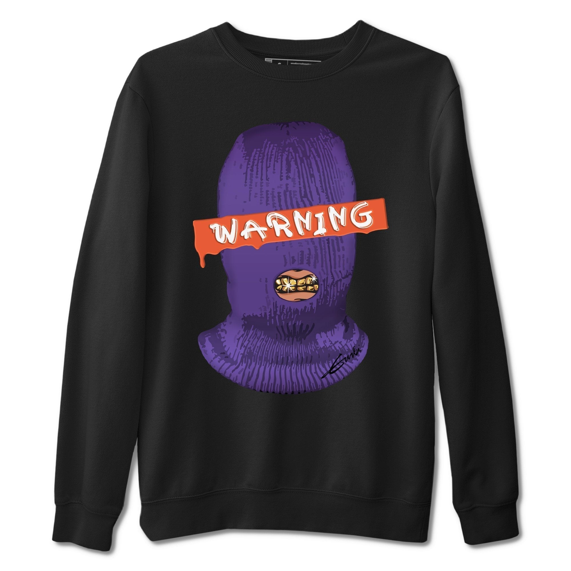 Jordan 3 Court Purple Shirt To Match Jordans Warning Sneaker Tees Jordan 3 Court Purple Drip Gear Zone Sneaker Matching Clothing Unisex Shirts