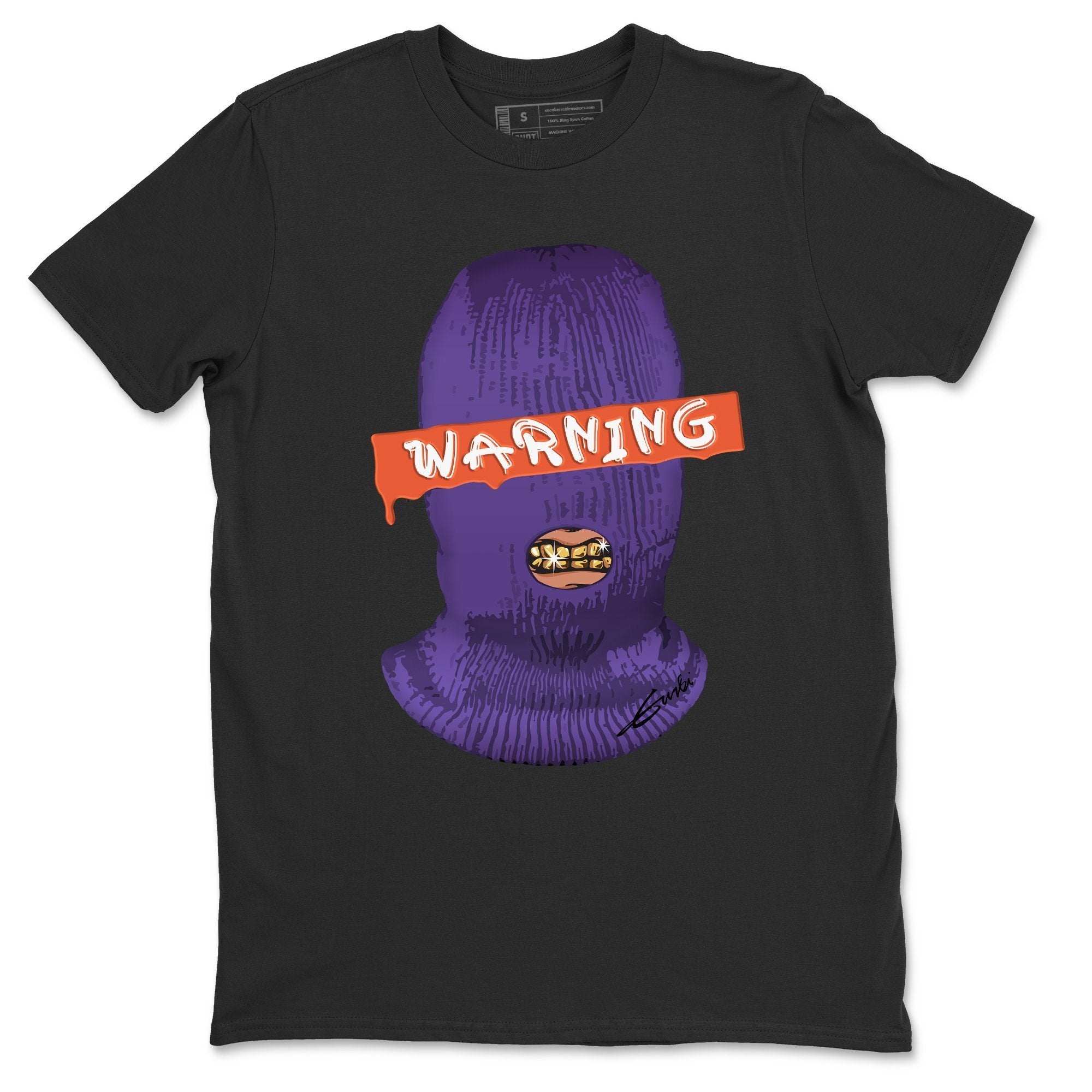Jordan 3 Court Purple Shirt To Match Jordans Warning Sneaker Tees Jordan 3 Court Purple Drip Gear Zone Sneaker Matching Clothing Unisex Shirts