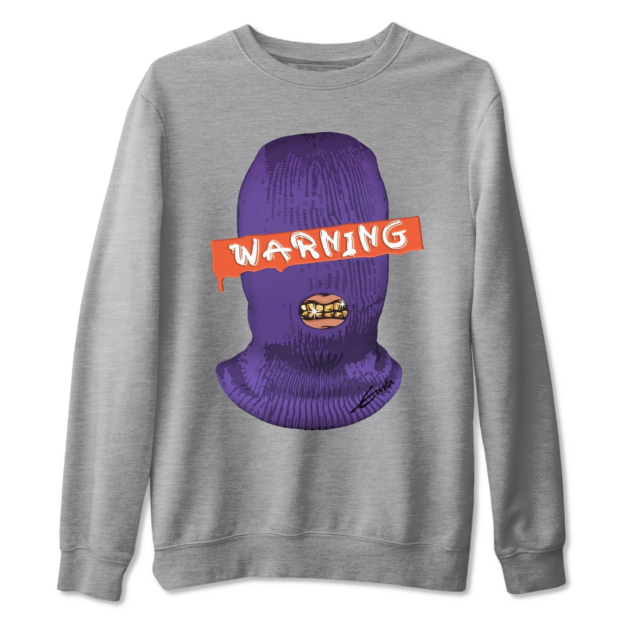 Jordan 3 Court Purple Shirt To Match Jordans Warning Sneaker Tees Jordan 3 Court Purple Drip Gear Zone Sneaker Matching Clothing Unisex Shirts