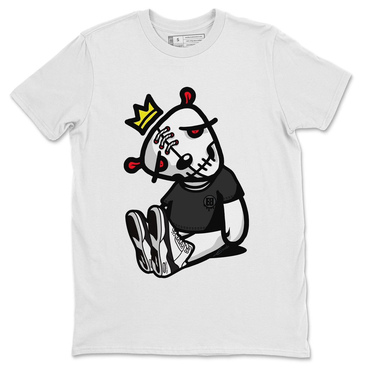 Jordan 3 Fragment Sneaker Matching T-Shirt Dead Dolls Sneaker Tees Jordan 3 Fragment Sneaker Release Tees Crew Neck Tees