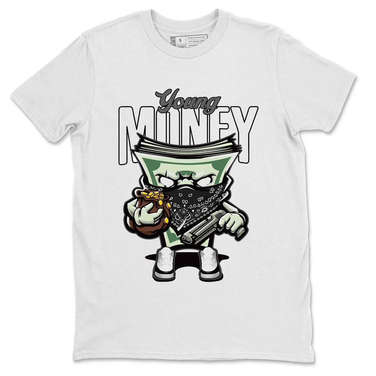 Jordan 3 Fragment Sneaker Matching T-Shirt Young Money Sneaker Tees Jordan 3 Fragment Sneaker Release Tees Crew Neck Tees