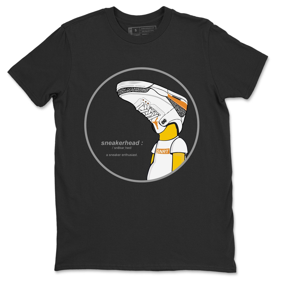 Jordan 3 Laser Orange Sneaker Matching T-Shirt Sneakerhead Sneaker Tees Jordan 3 Laser Orange Sneaker Release Tees Crew Neck Tees