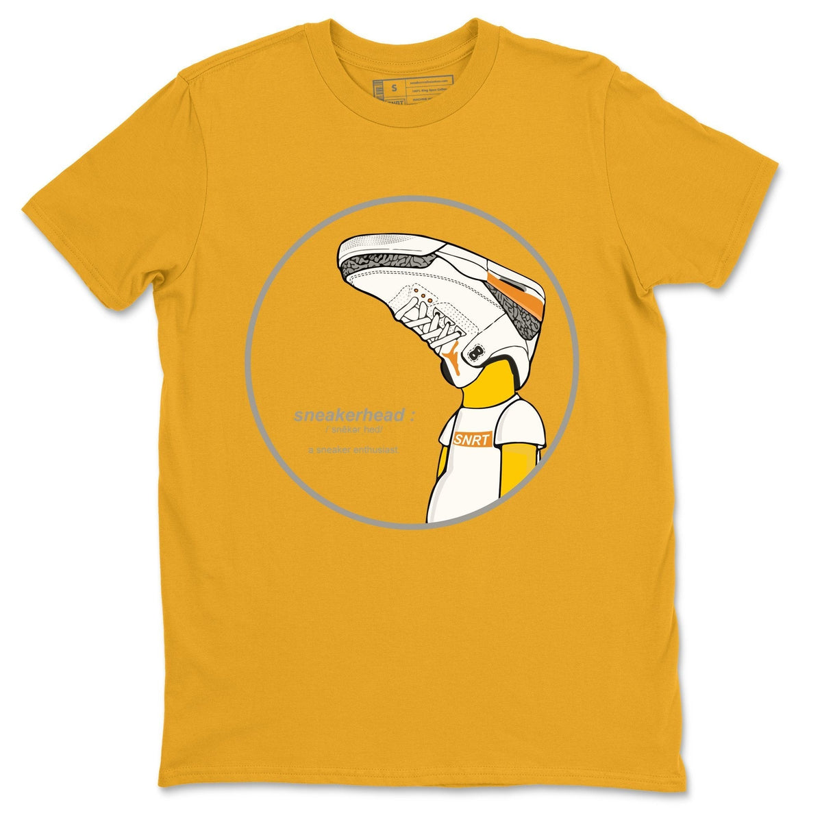 Jordan 3 Laser Orange Sneaker Matching T-Shirt Sneakerhead Sneaker Tees Jordan 3 Laser Orange Sneaker Release Tees Crew Neck Tees