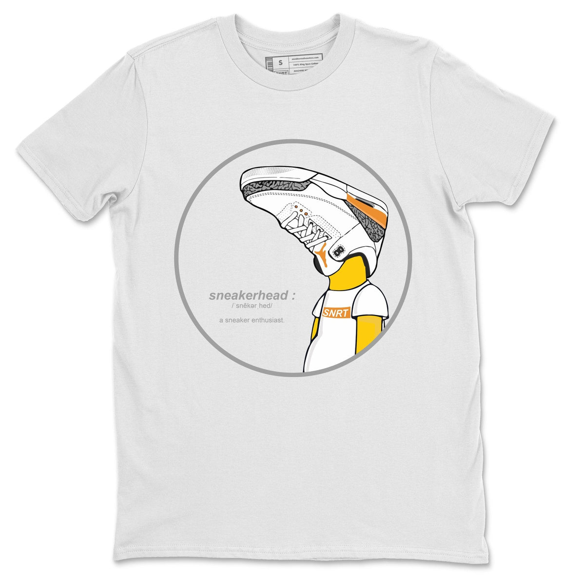 Jordan 3 Laser Orange Sneaker Matching T-Shirt Sneakerhead Sneaker Tees Jordan 3 Laser Orange Sneaker Release Tees Crew Neck Tees