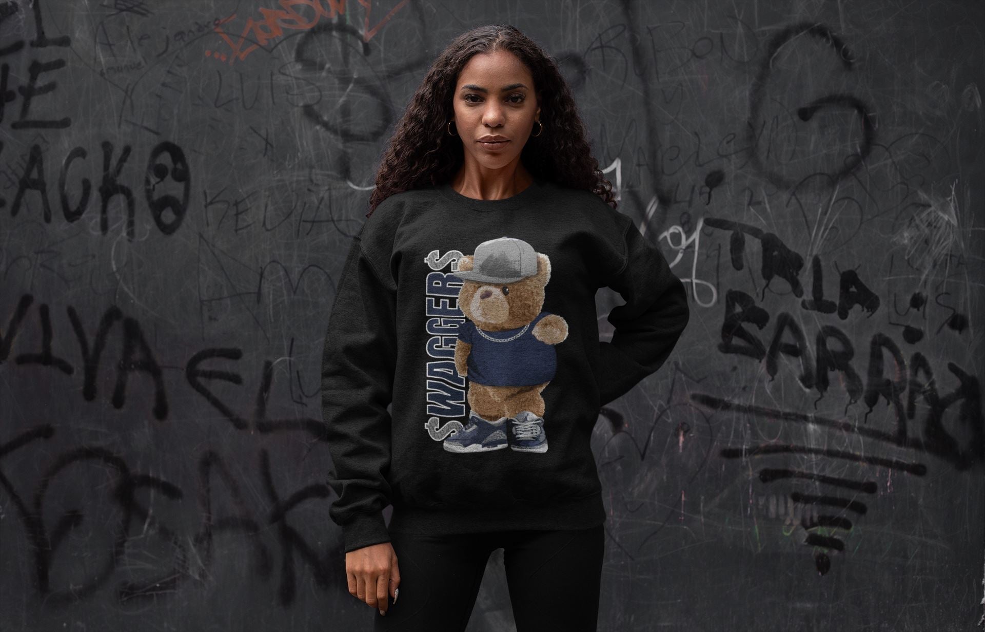 Jordan 3 Midnight Navy Shirt To Match Jordans Bear Swaggers Sneaker Tees Jordan 3 Midnight Navy Drip Gear Zone Sneaker Matching Clothing Unisex Shirts