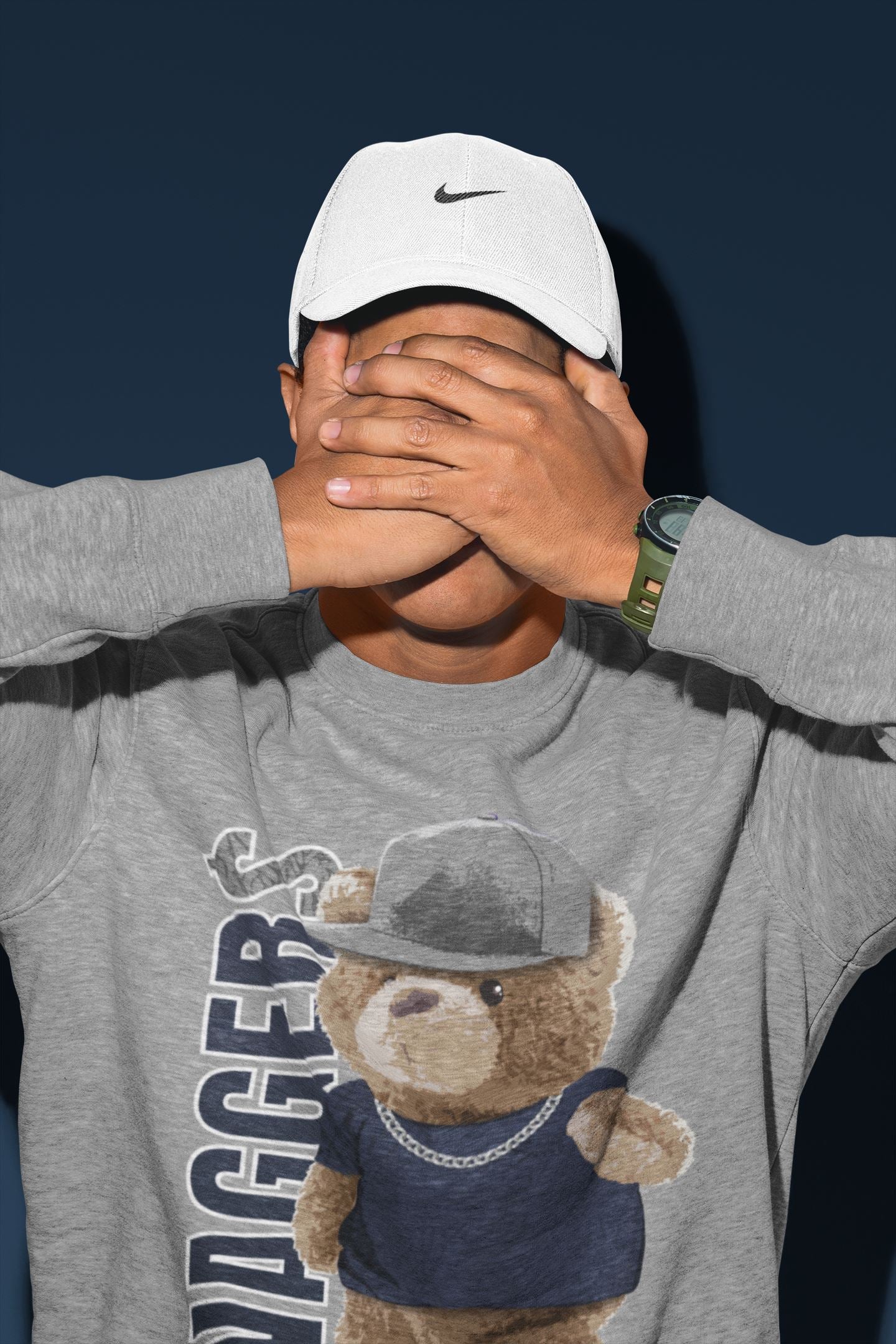 Jordan 3 Midnight Navy Shirt To Match Jordans Bear Swaggers Sneaker Tees Jordan 3 Midnight Navy Drip Gear Zone Sneaker Matching Clothing Unisex Shirts