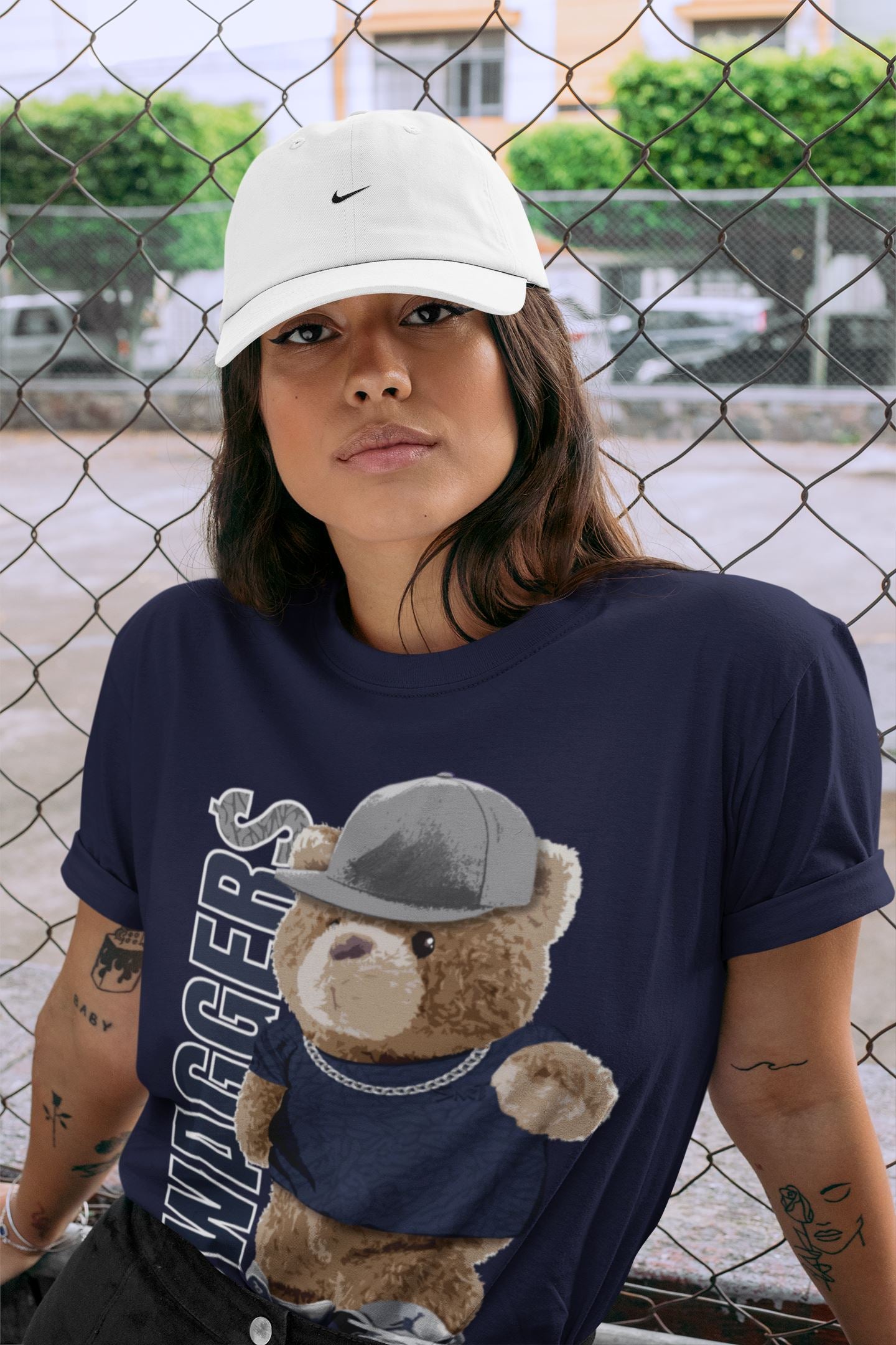 Jordan 3 Midnight Navy Shirt To Match Jordans Bear Swaggers Sneaker Tees Jordan 3 Midnight Navy Drip Gear Zone Sneaker Matching Clothing Unisex Shirts