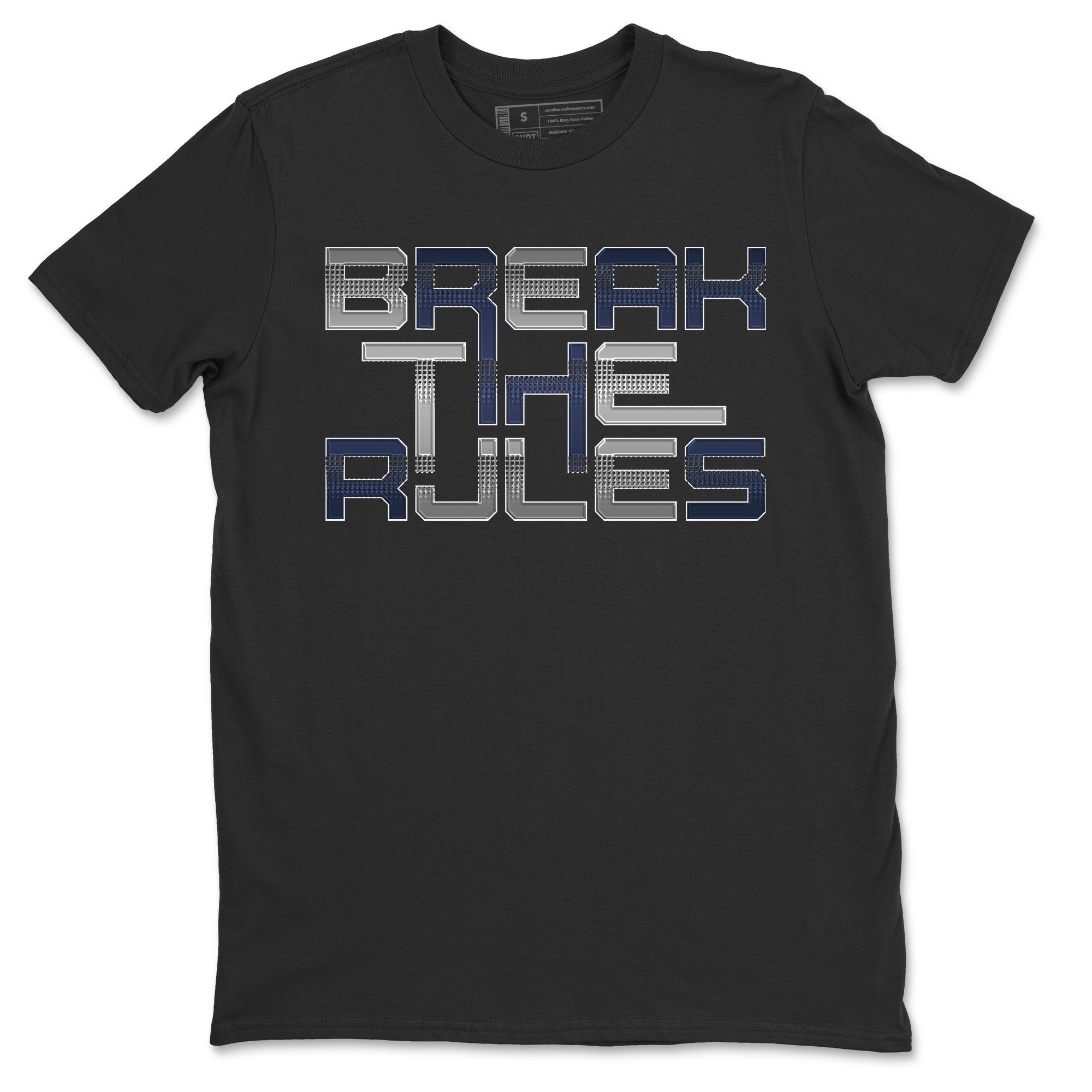 Jordan 3 Midnight Navy Shirt To Match Jordans Break The Rules Sneaker Tees Jordan 3 Midnight Navy Drip Gear Zone Sneaker Matching Clothing Unisex Shirts