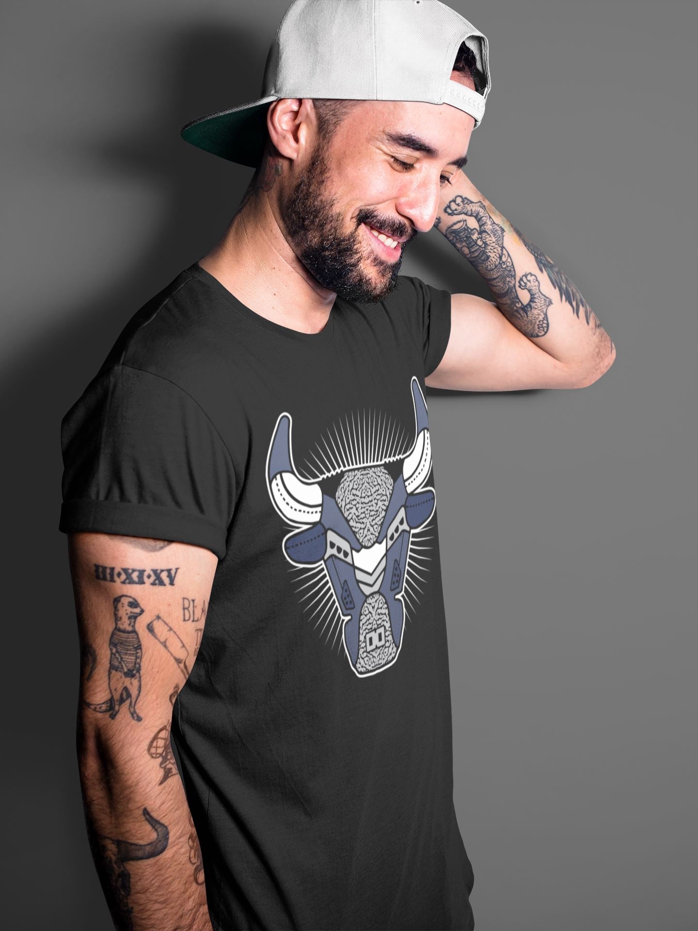 Jordan 3 Midnight Navy Shirt To Match Jordans Bull Head Sneaker Tees Jordan 3 Midnight Navy Drip Gear Zone Sneaker Matching Clothing Unisex Shirts