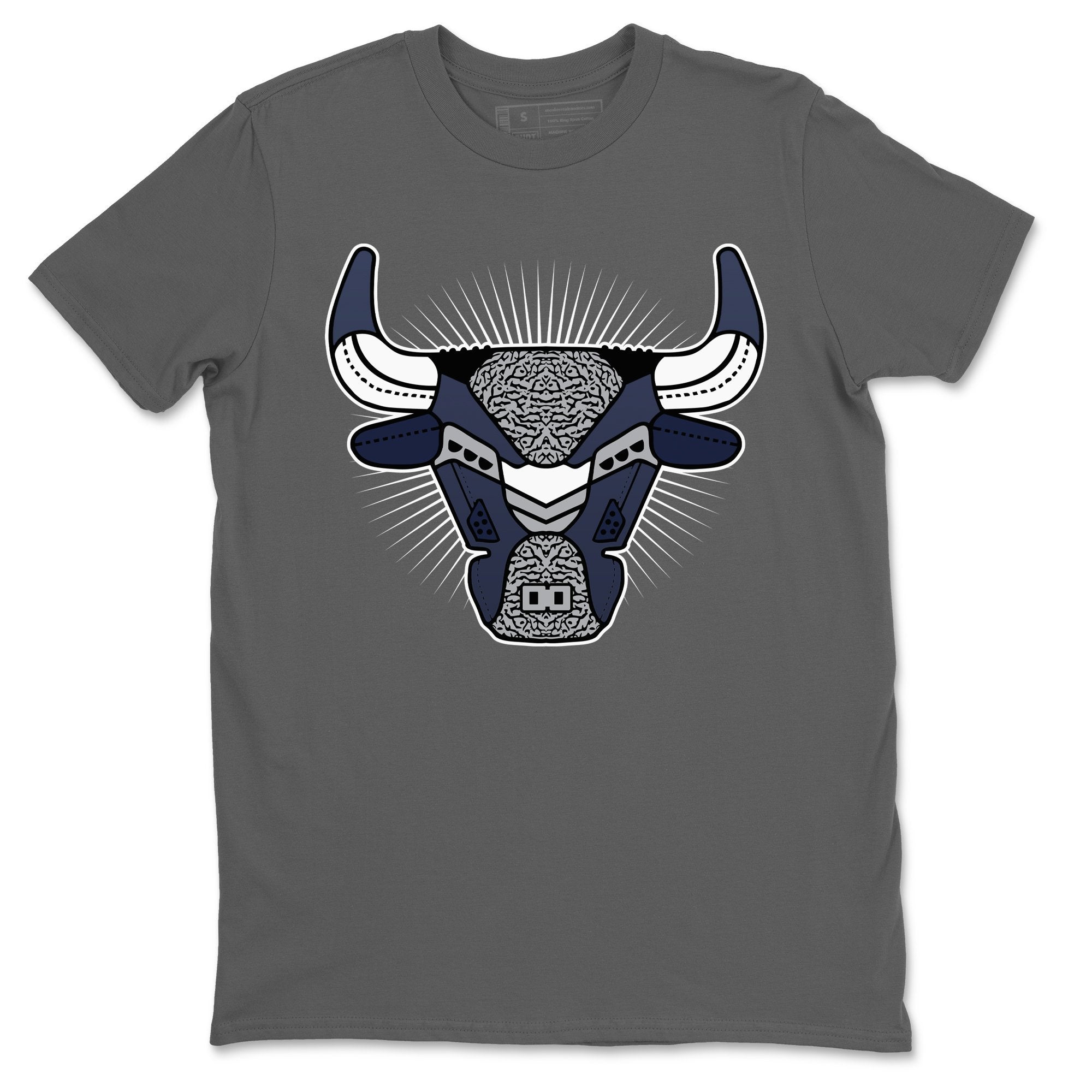 Jordan 3 Midnight Navy Shirt To Match Jordans Bull Head Sneaker Tees Jordan 3 Midnight Navy Drip Gear Zone Sneaker Matching Clothing Unisex Shirts