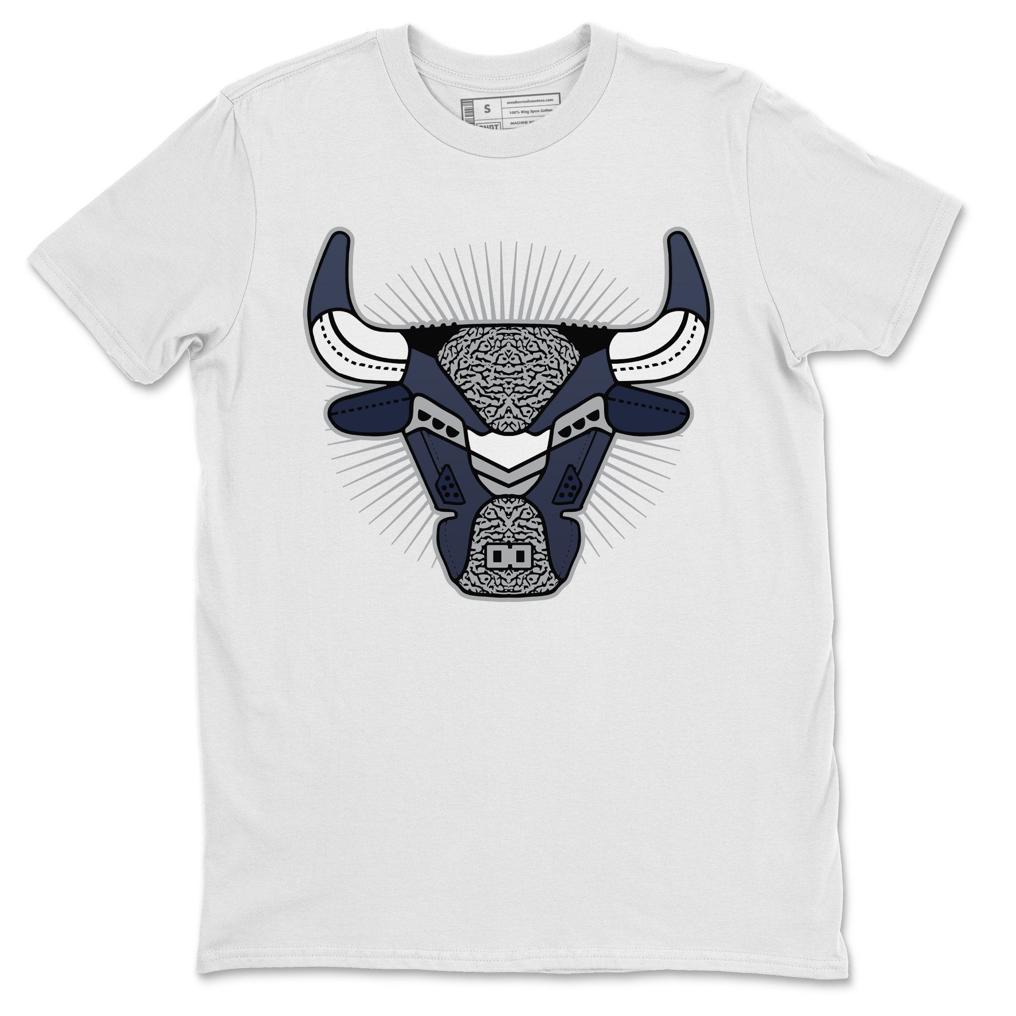 Jordan 3 Midnight Navy Shirt To Match Jordans Bull Head Sneaker Tees Jordan 3 Midnight Navy Drip Gear Zone Sneaker Matching Clothing Unisex Shirts