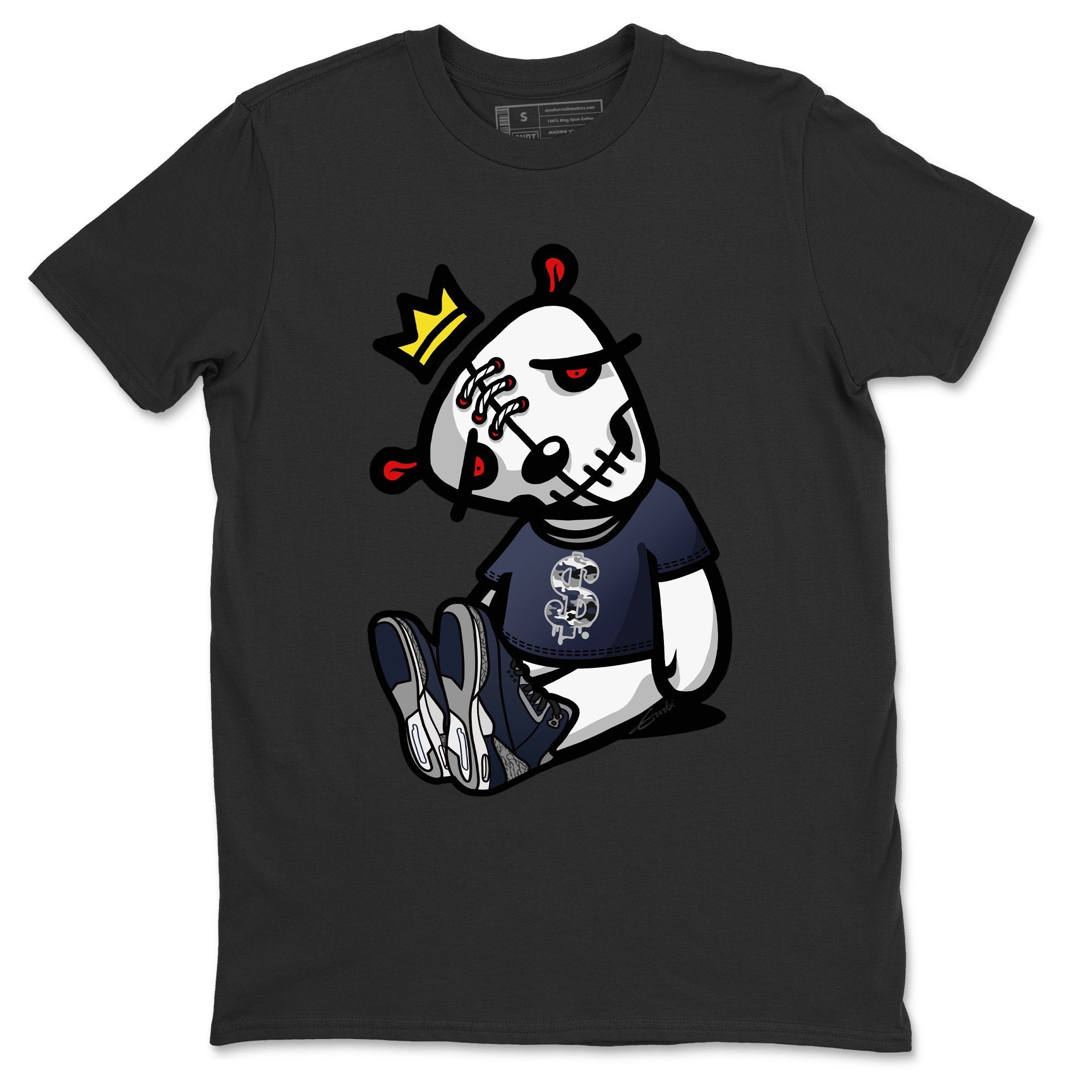 Jordan 3 Midnight Navy Shirt To Match Jordans Dead Dolls Sneaker Tees Jordan 3 Midnight Navy Drip Gear Zone Sneaker Matching Clothing Unisex Shirts
