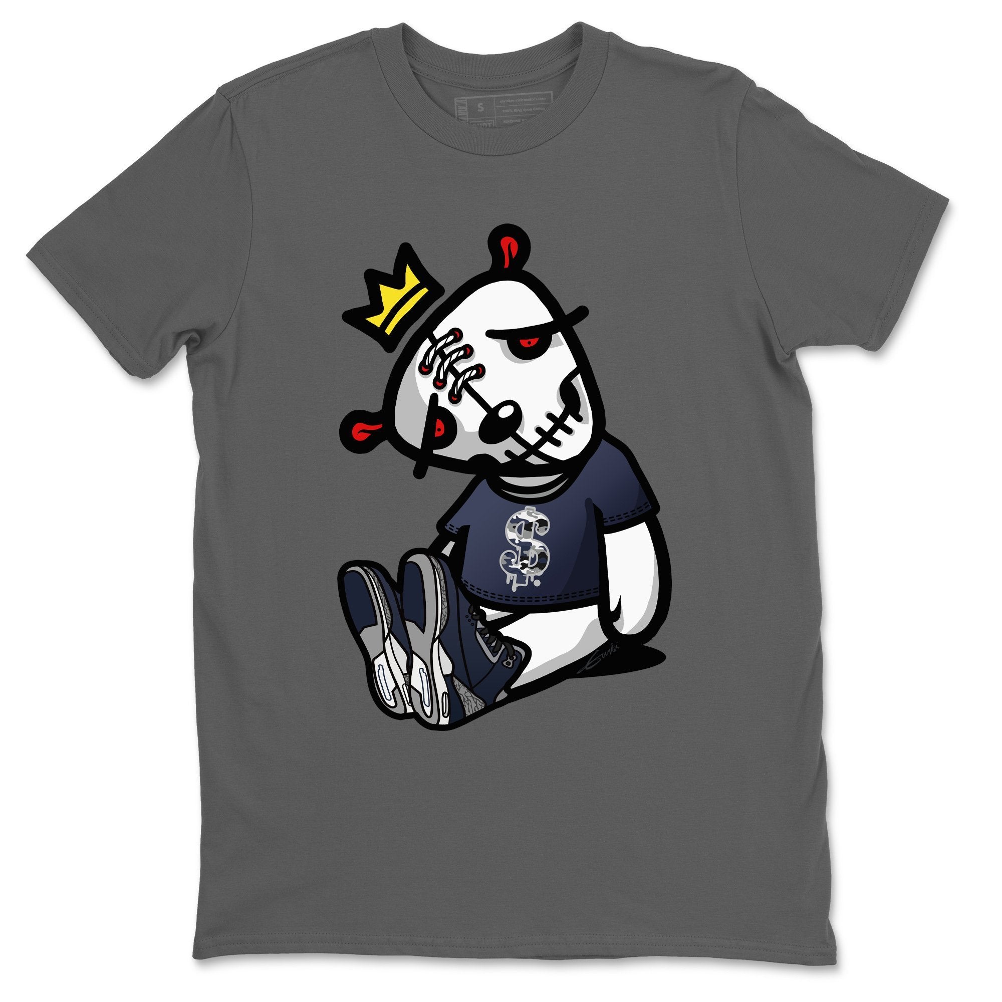 Jordan 3 Midnight Navy Shirt To Match Jordans Dead Dolls Sneaker Tees Jordan 3 Midnight Navy Drip Gear Zone Sneaker Matching Clothing Unisex Shirts