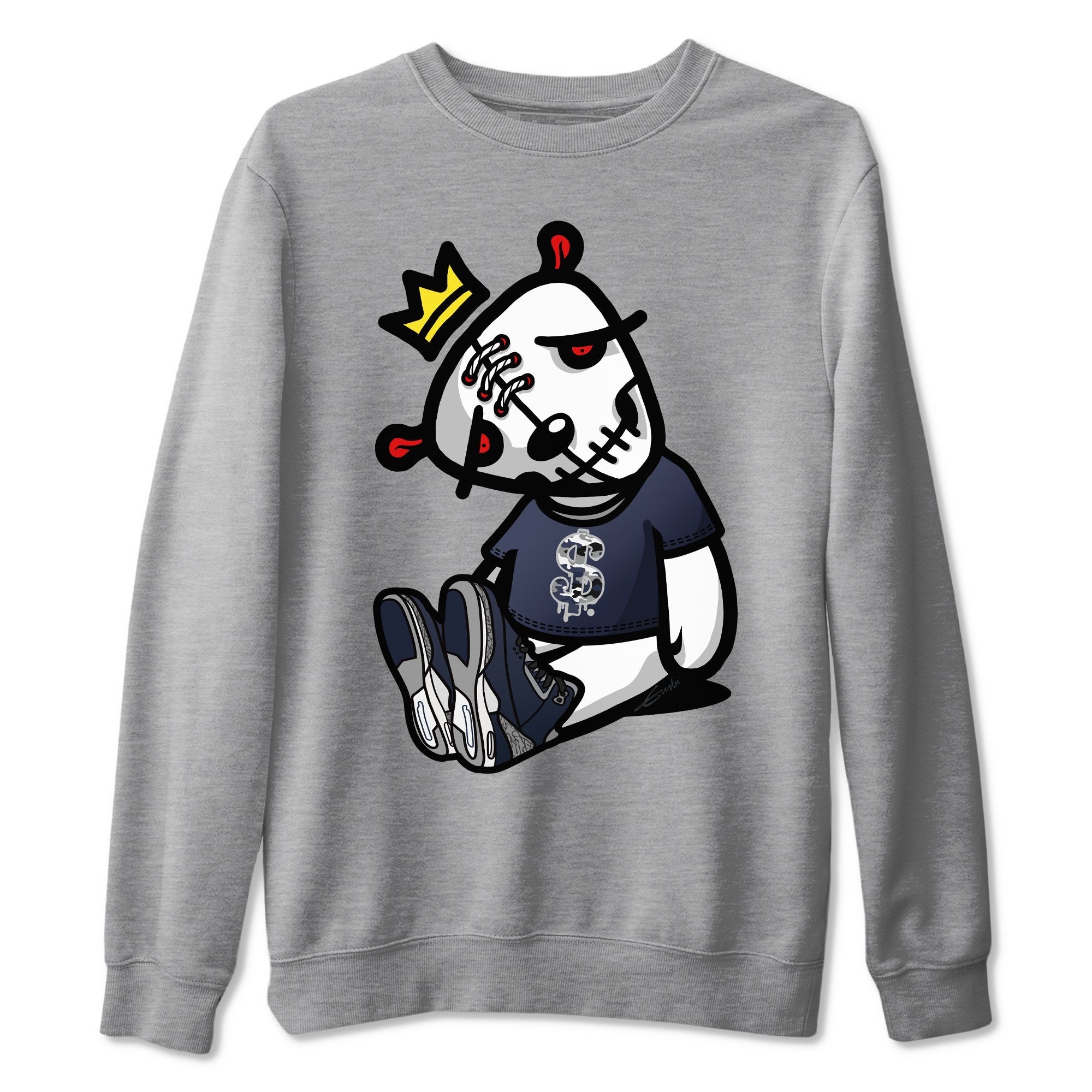 Jordan 3 Midnight Navy Shirt To Match Jordans Dead Dolls Sneaker Tees Jordan 3 Midnight Navy Drip Gear Zone Sneaker Matching Clothing Unisex Shirts