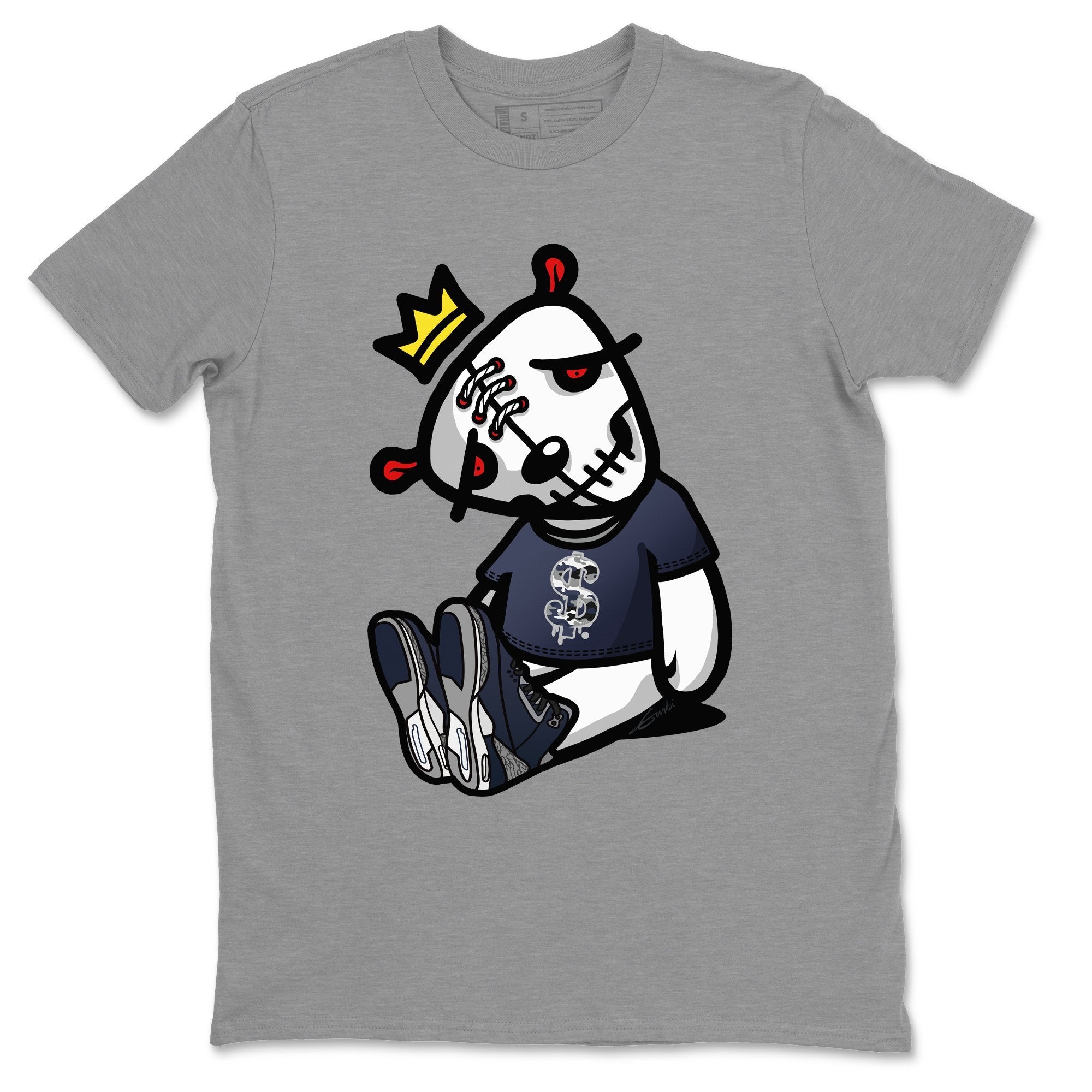 Jordan 3 Midnight Navy Shirt To Match Jordans Dead Dolls Sneaker Tees Jordan 3 Midnight Navy Drip Gear Zone Sneaker Matching Clothing Unisex Shirts