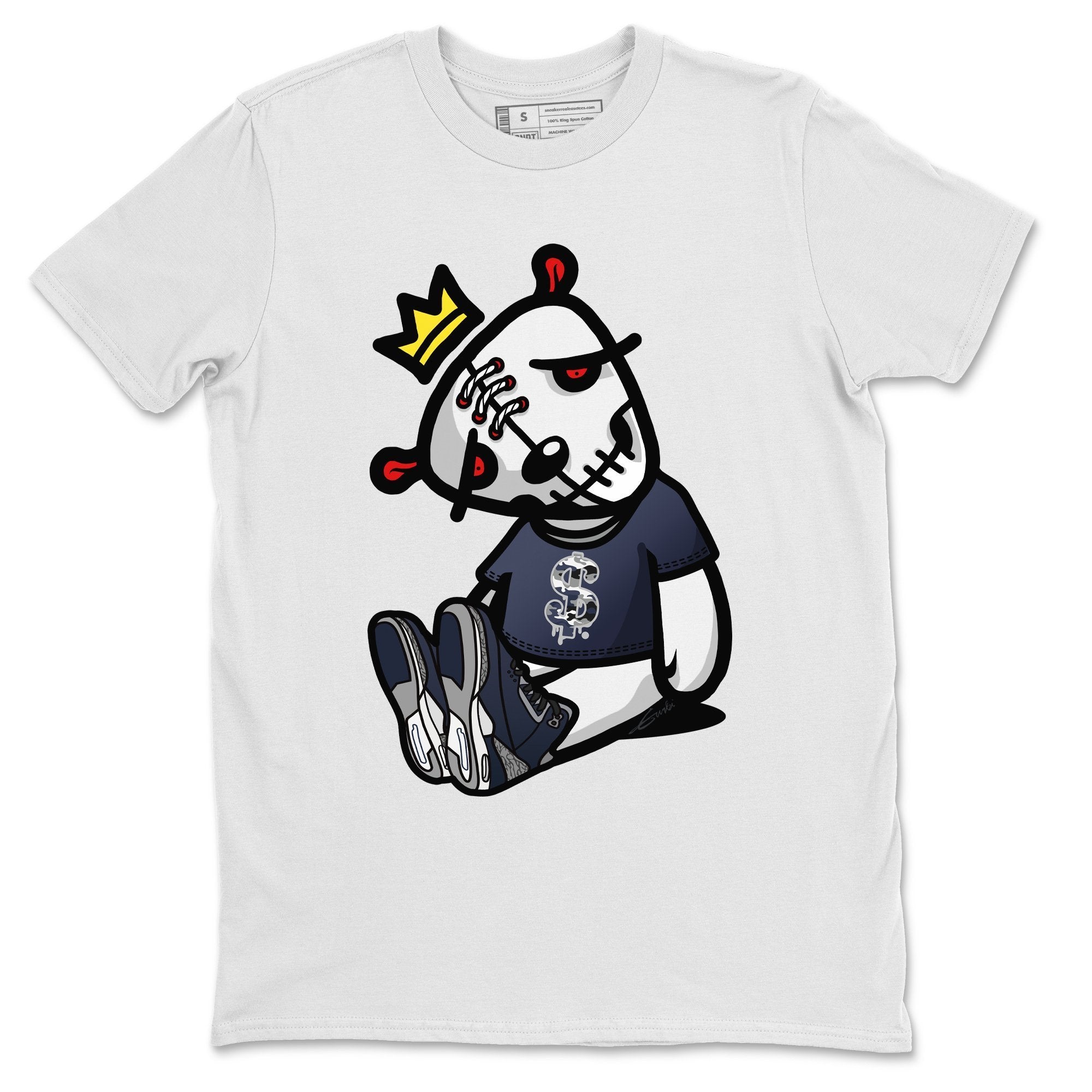 Jordan 3 Midnight Navy Shirt To Match Jordans Dead Dolls Sneaker Tees Jordan 3 Midnight Navy Drip Gear Zone Sneaker Matching Clothing Unisex Shirts