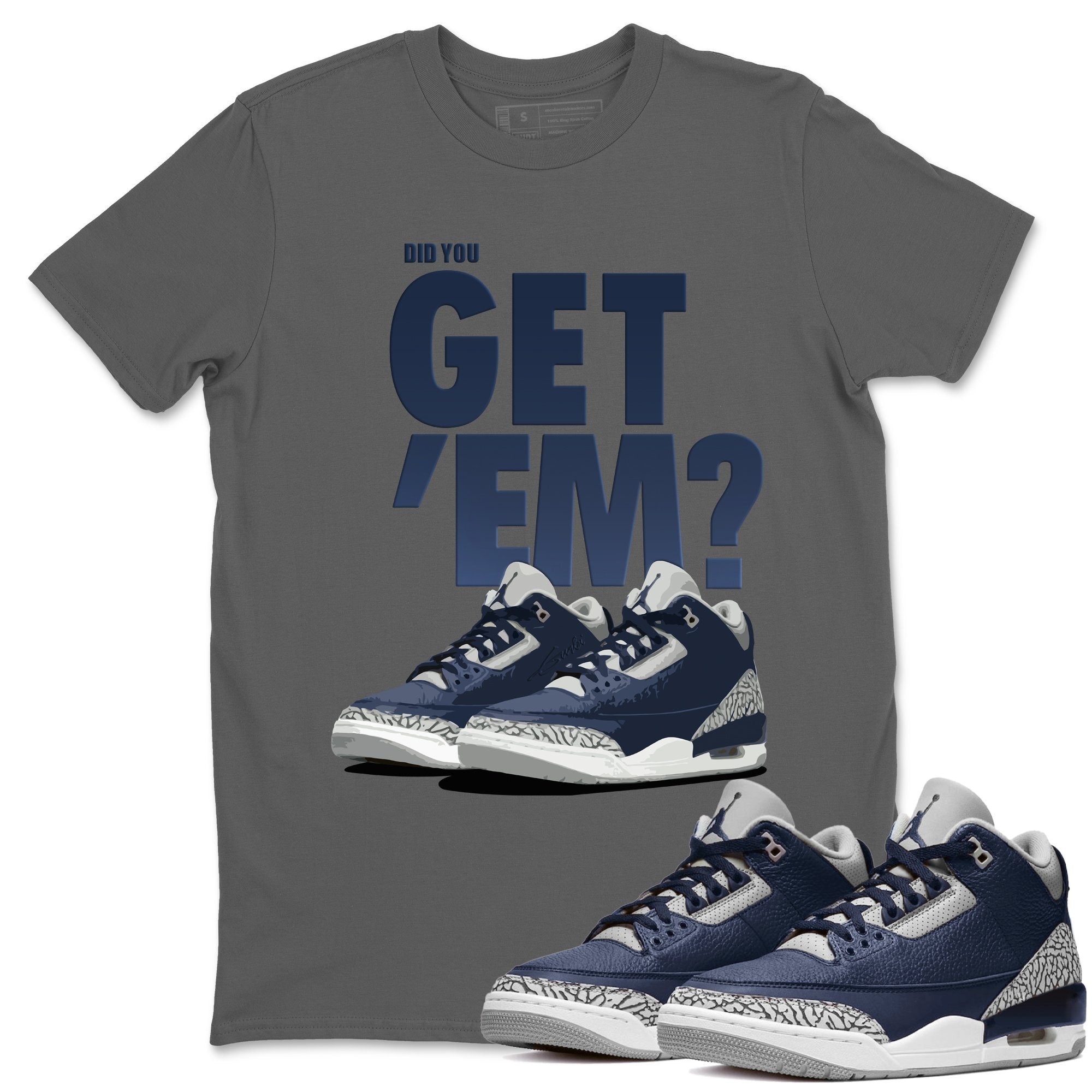 Jordan 3 Midnight Navy Shirt To Match Jordans Did You Get Em Drip Gear Zone Sneaker Tees Jordan 3 Midnight Navy Drip Gear Zone Drip Gear Zone Sneaker Matching Clothing Unisex Shirts