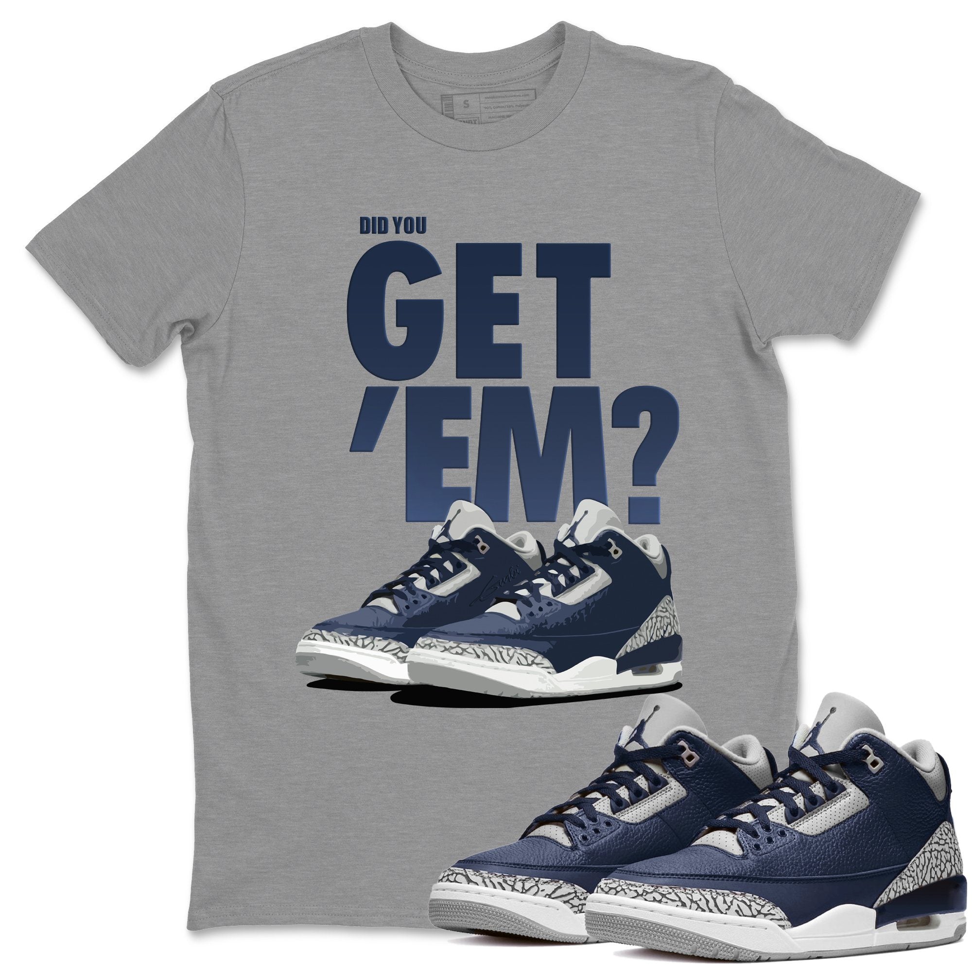 Jordan 3 Midnight Navy Shirt To Match Jordans Did You Get Em Drip Gear Zone Sneaker Tees Jordan 3 Midnight Navy Drip Gear Zone Drip Gear Zone Sneaker Matching Clothing Unisex Shirts