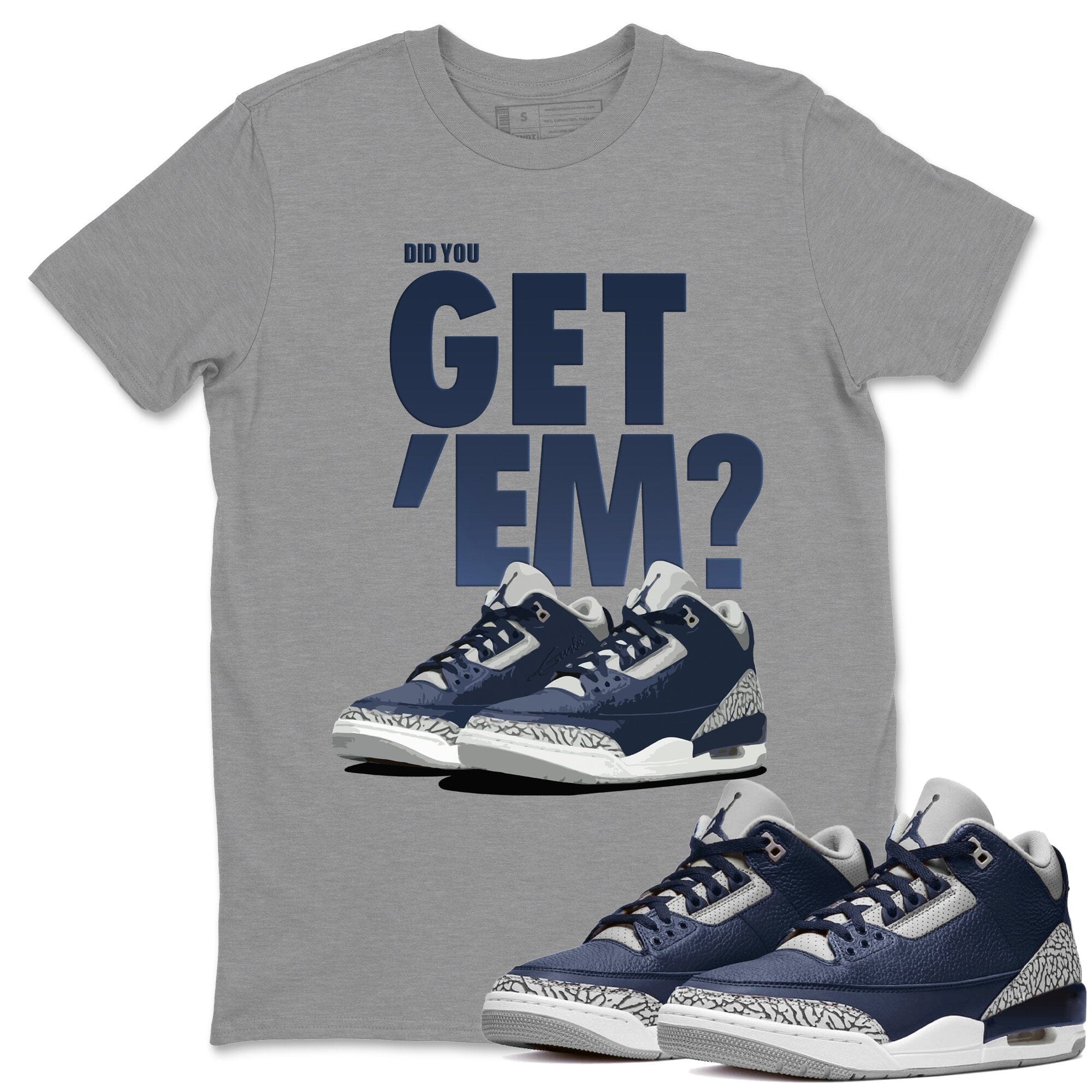 Jordan 3 Midnight Navy Shirt To Match Jordans Did You Get Em Drip Gear Zone Sneaker Tees Jordan 3 Midnight Navy Drip Gear Zone Drip Gear Zone Sneaker Matching Clothing Unisex Shirts