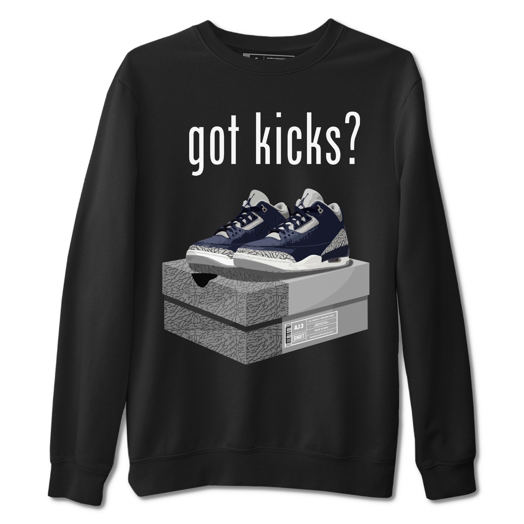 Jordan 3 Midnight Navy Shirt To Match Jordans Got Kicks Sneaker Tees Jordan 3 Midnight Navy Drip Gear Zone Sneaker Matching Clothing Unisex Shirts