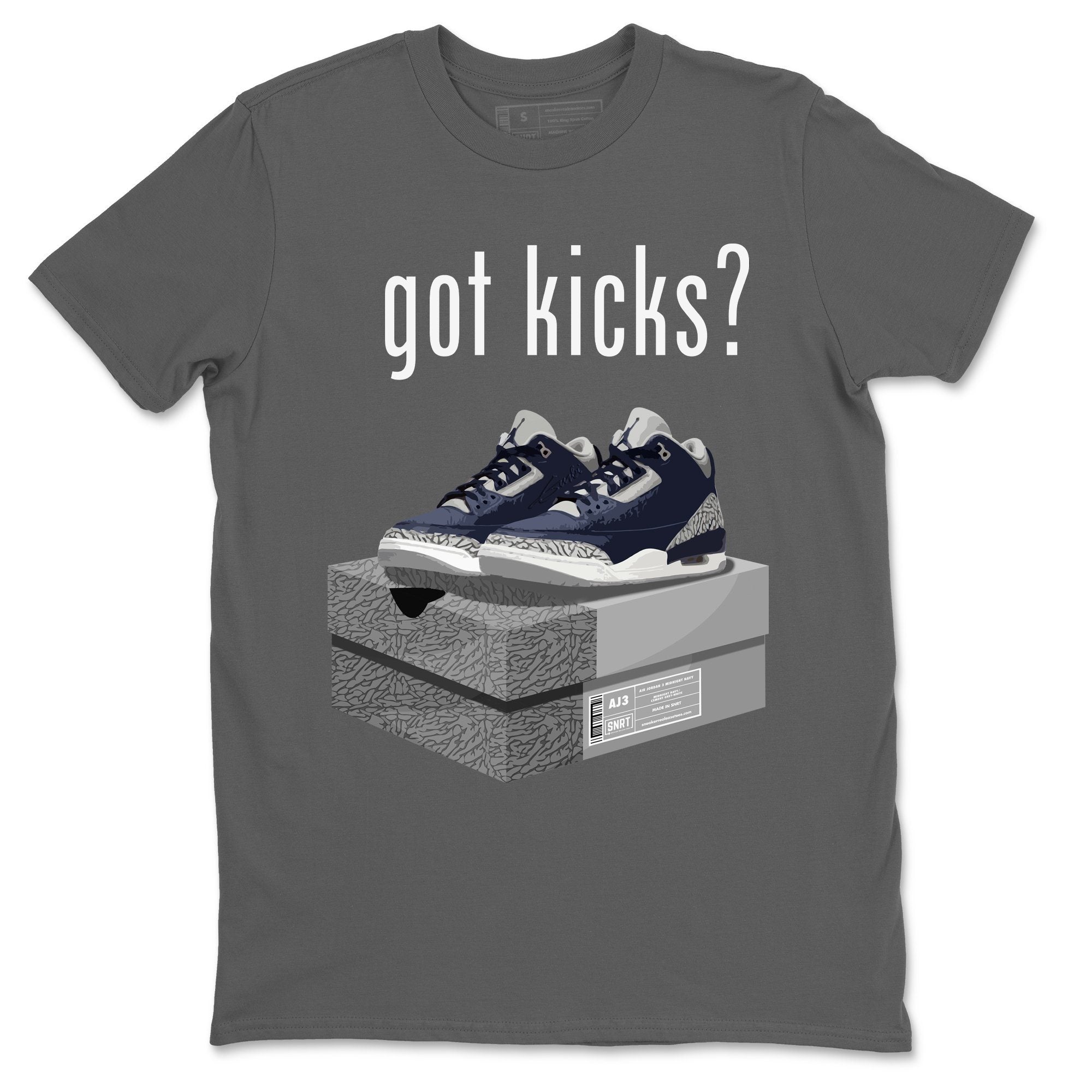 Jordan 3 Midnight Navy Shirt To Match Jordans Got Kicks Sneaker Tees Jordan 3 Midnight Navy Drip Gear Zone Sneaker Matching Clothing Unisex Shirts