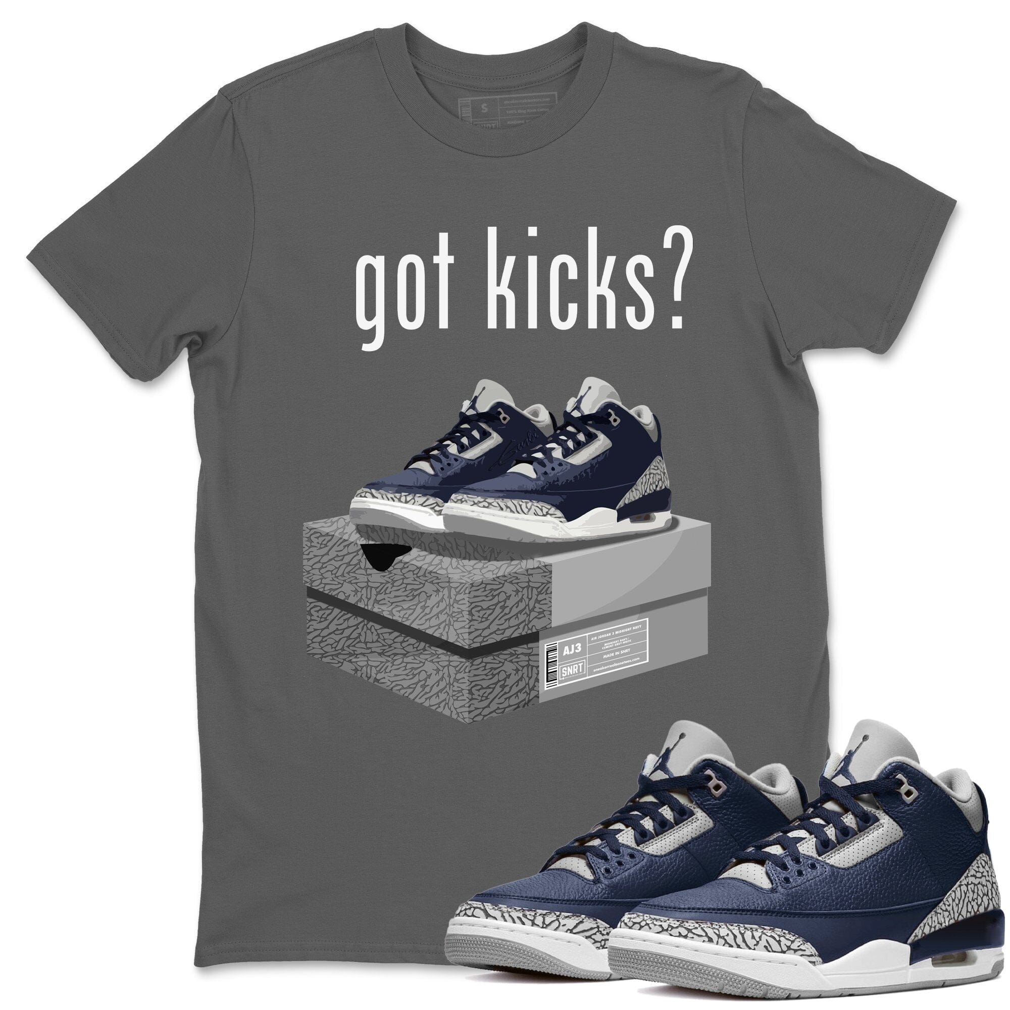 Jordan 3 Midnight Navy Shirt To Match Jordans Got Kicks Sneaker Tees Jordan 3 Midnight Navy Drip Gear Zone Sneaker Matching Clothing Unisex Shirts