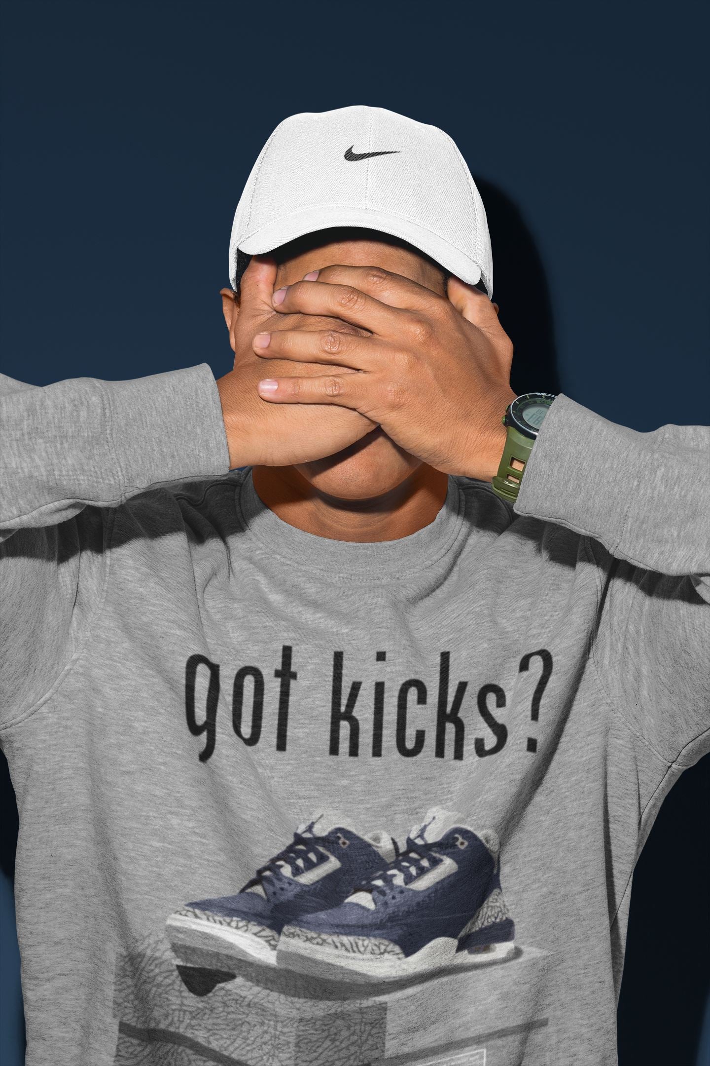 Jordan 3 Midnight Navy Shirt To Match Jordans Got Kicks Sneaker Tees Jordan 3 Midnight Navy Drip Gear Zone Sneaker Matching Clothing Unisex Shirts