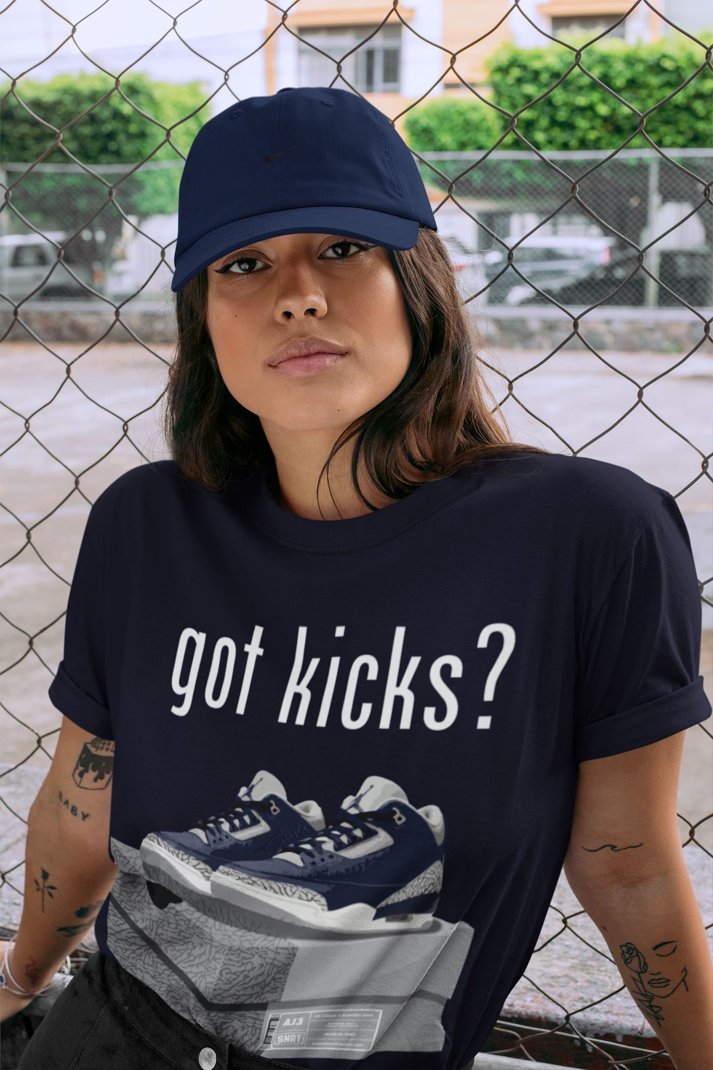 Jordan 3 Midnight Navy Shirt To Match Jordans Got Kicks Sneaker Tees Jordan 3 Midnight Navy Drip Gear Zone Sneaker Matching Clothing Unisex Shirts