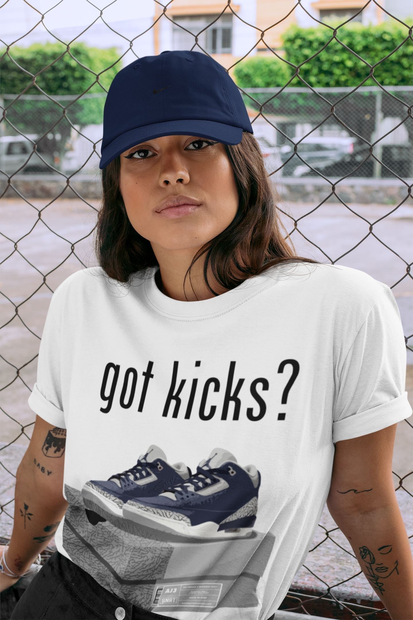 Jordan 3 Midnight Navy Shirt To Match Jordans Got Kicks Sneaker Tees Jordan 3 Midnight Navy Drip Gear Zone Sneaker Matching Clothing Unisex Shirts