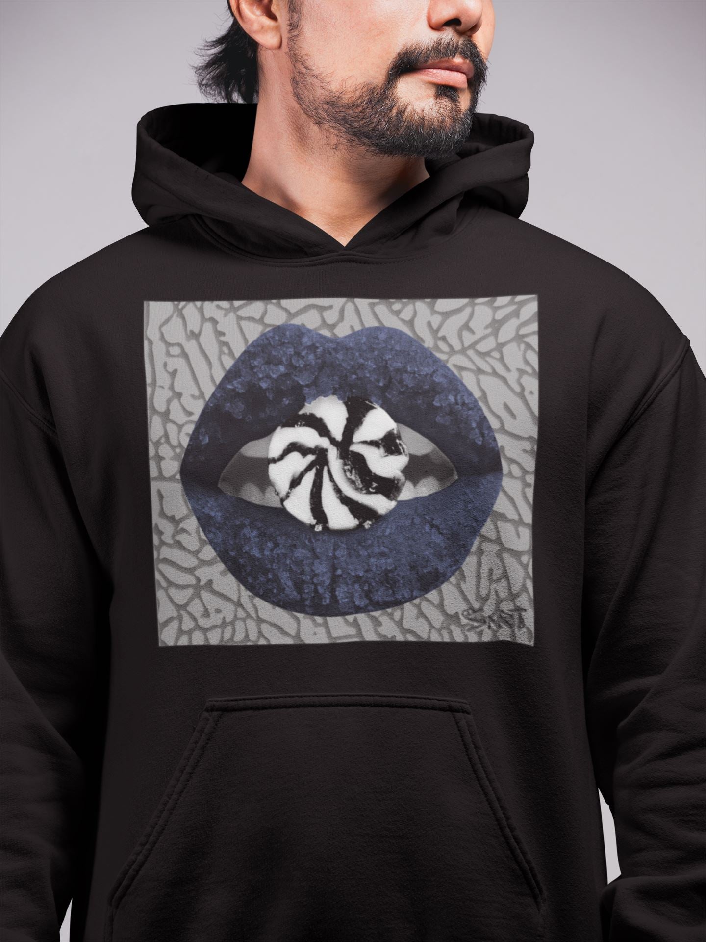 Jordan 3 Midnight Navy Shirt To Match Jordans Lips Candy Sneaker Tees Jordan 3 Midnight Navy Drip Gear Zone Sneaker Matching Clothing Unisex Shirts