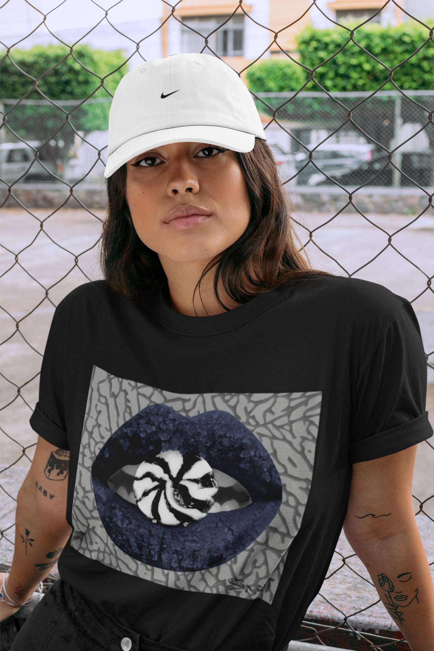 Jordan 3 Midnight Navy Shirt To Match Jordans Lips Candy Sneaker Tees Jordan 3 Midnight Navy Drip Gear Zone Sneaker Matching Clothing Unisex Shirts