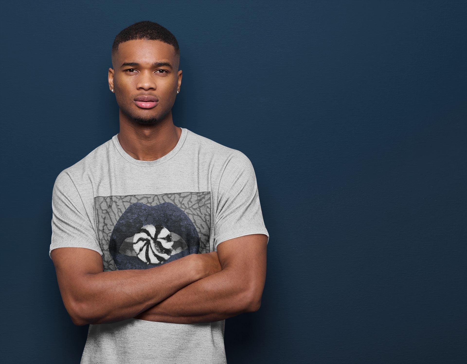 Jordan 3 Midnight Navy Shirt To Match Jordans Lips Candy Sneaker Tees Jordan 3 Midnight Navy Drip Gear Zone Sneaker Matching Clothing Unisex Shirts