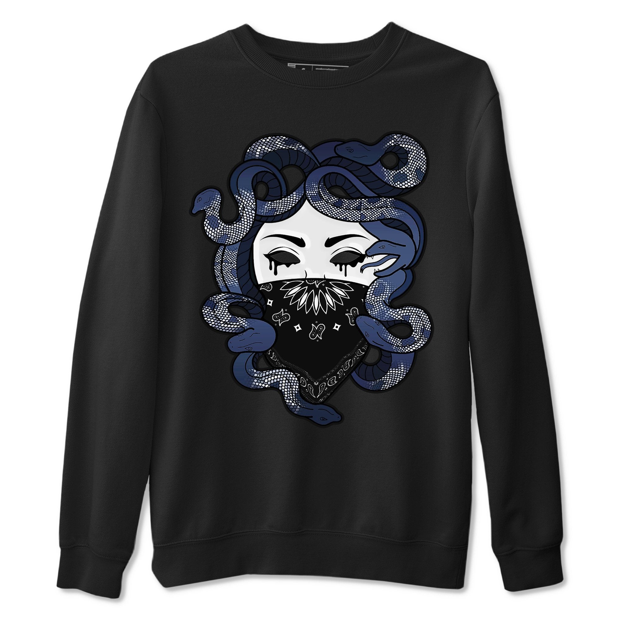 Jordan 3 Midnight Navy Shirt To Match Jordans Medusa Sneaker Tees Jordan 3 Midnight Navy Drip Gear Zone Sneaker Matching Clothing Unisex Shirts