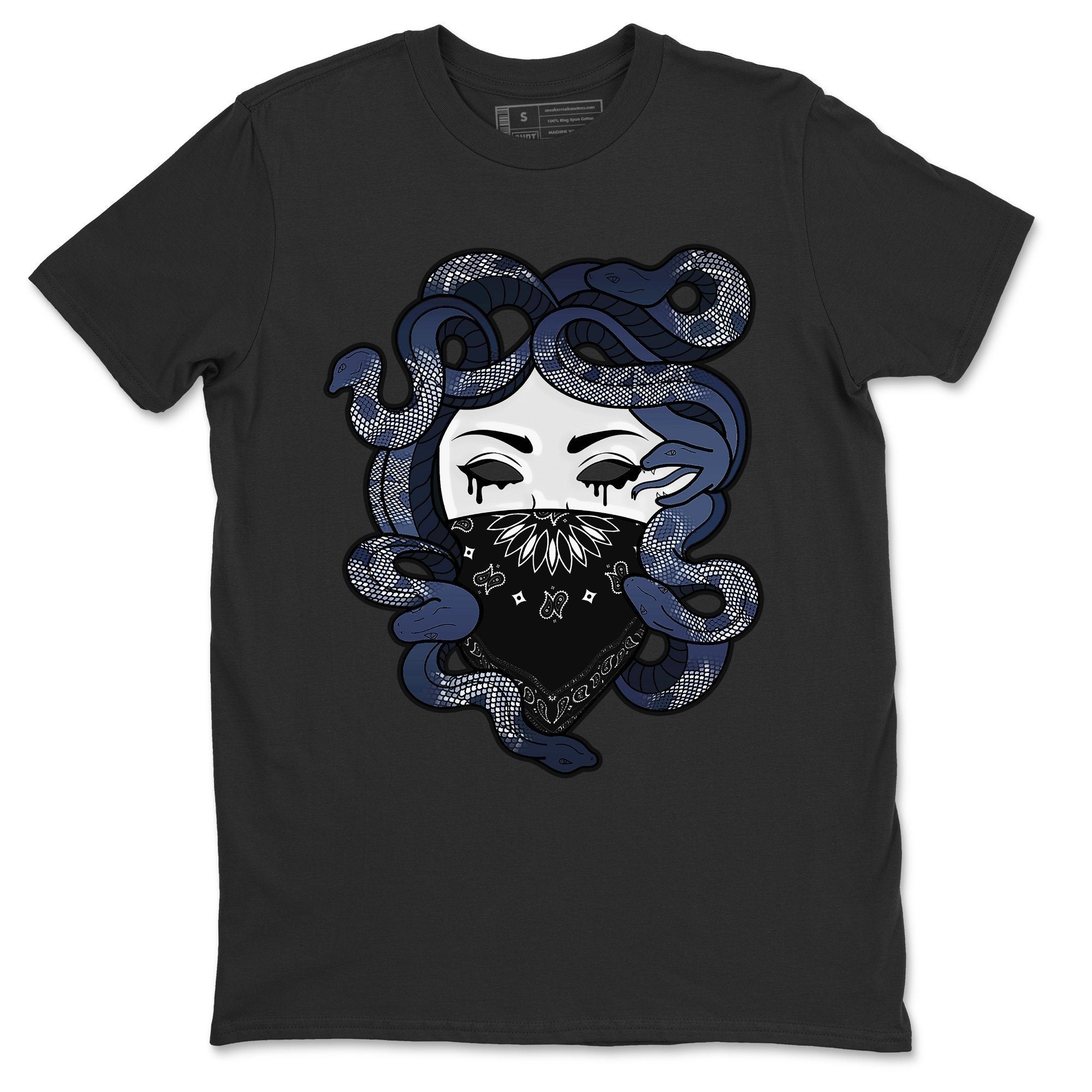 Jordan 3 Midnight Navy Shirt To Match Jordans Medusa Sneaker Tees Jordan 3 Midnight Navy Drip Gear Zone Sneaker Matching Clothing Unisex Shirts