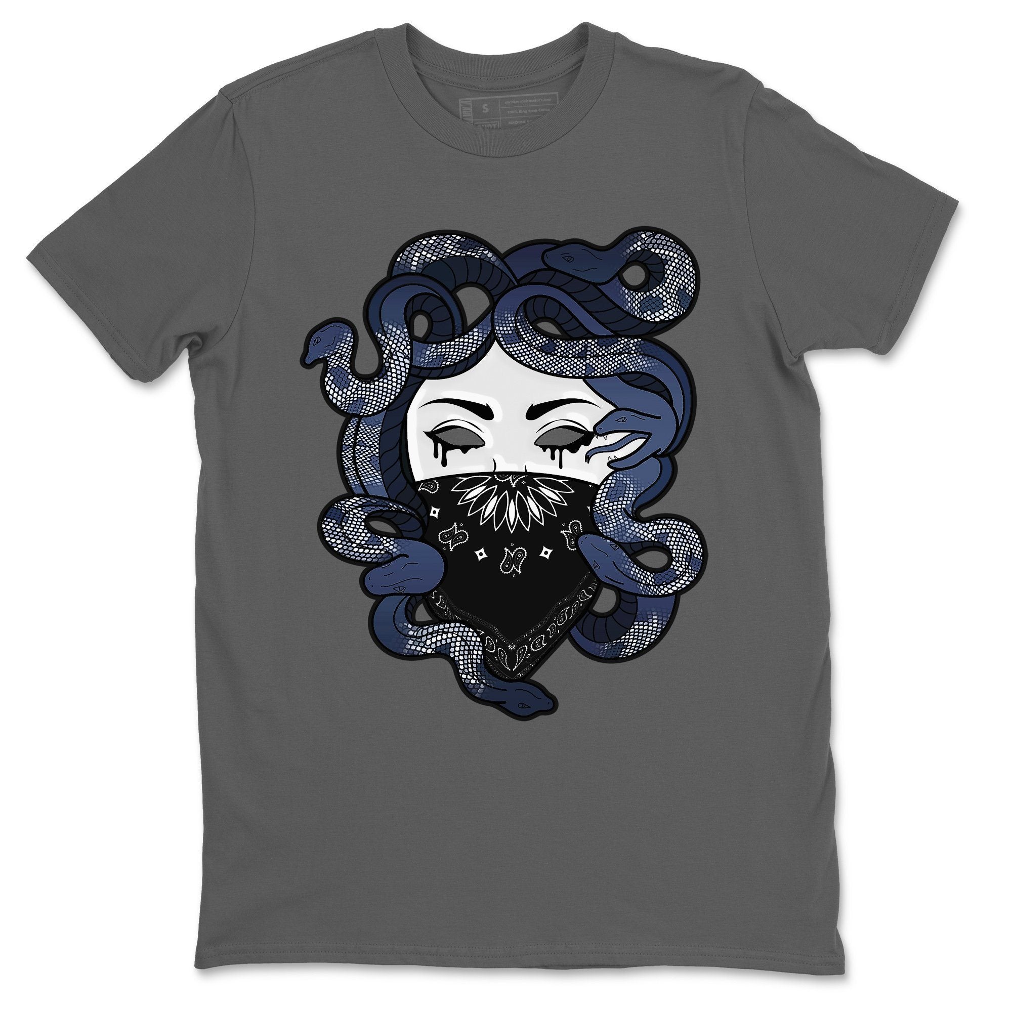 Jordan 3 Midnight Navy Shirt To Match Jordans Medusa Sneaker Tees Jordan 3 Midnight Navy Drip Gear Zone Sneaker Matching Clothing Unisex Shirts