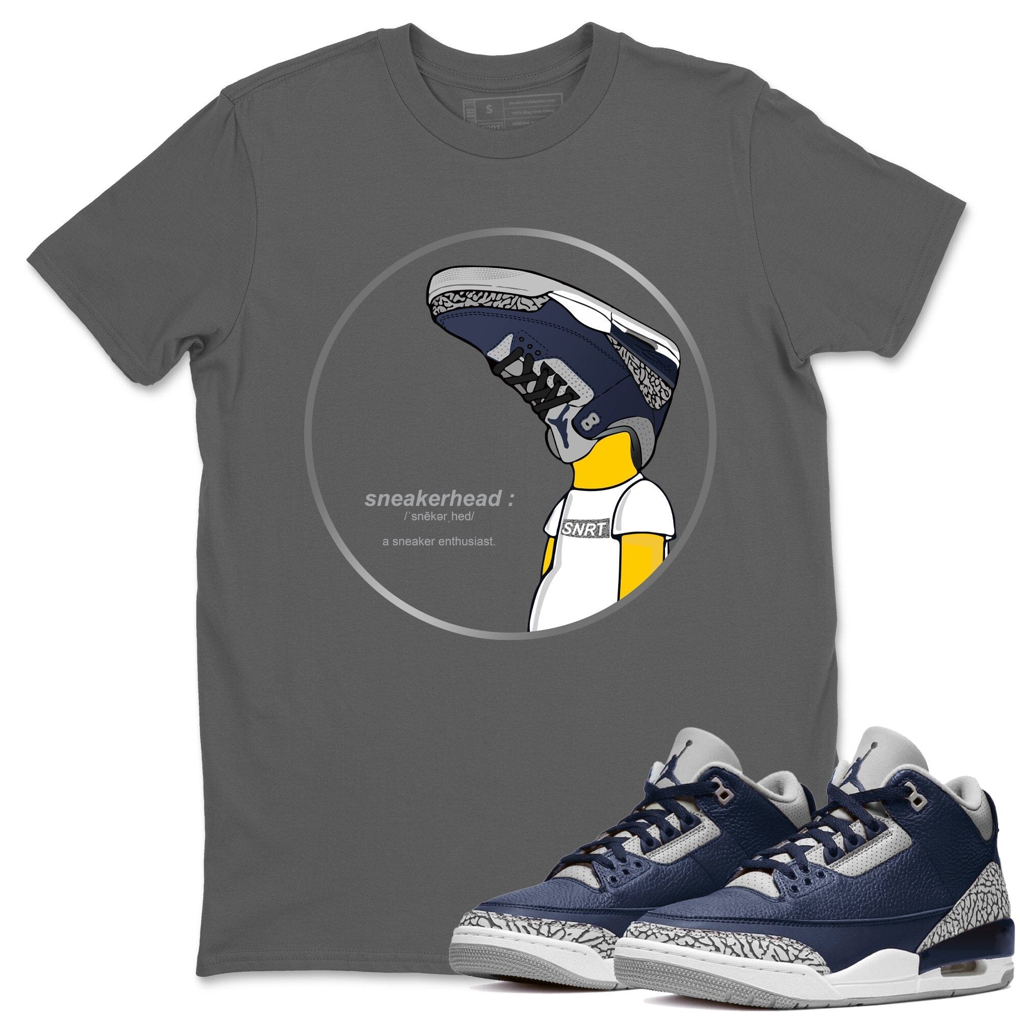 Jordan 3 Midnight Navy Shirt To Match Jordans Sneakerhead Sneaker Tees Jordan 3 Midnight Navy Drip Gear Zone Sneaker Matching Clothing Unisex Shirts