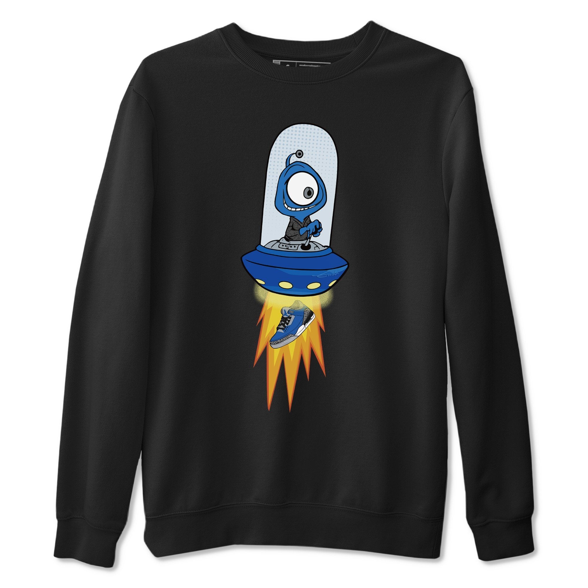 Jordan 3 Varsity Royal Shirt To Match Jordans Alien Sneaker Tees Jordan 3 Varsity Royal Drip Gear Zone Sneaker Matching Clothing Unisex Shirts