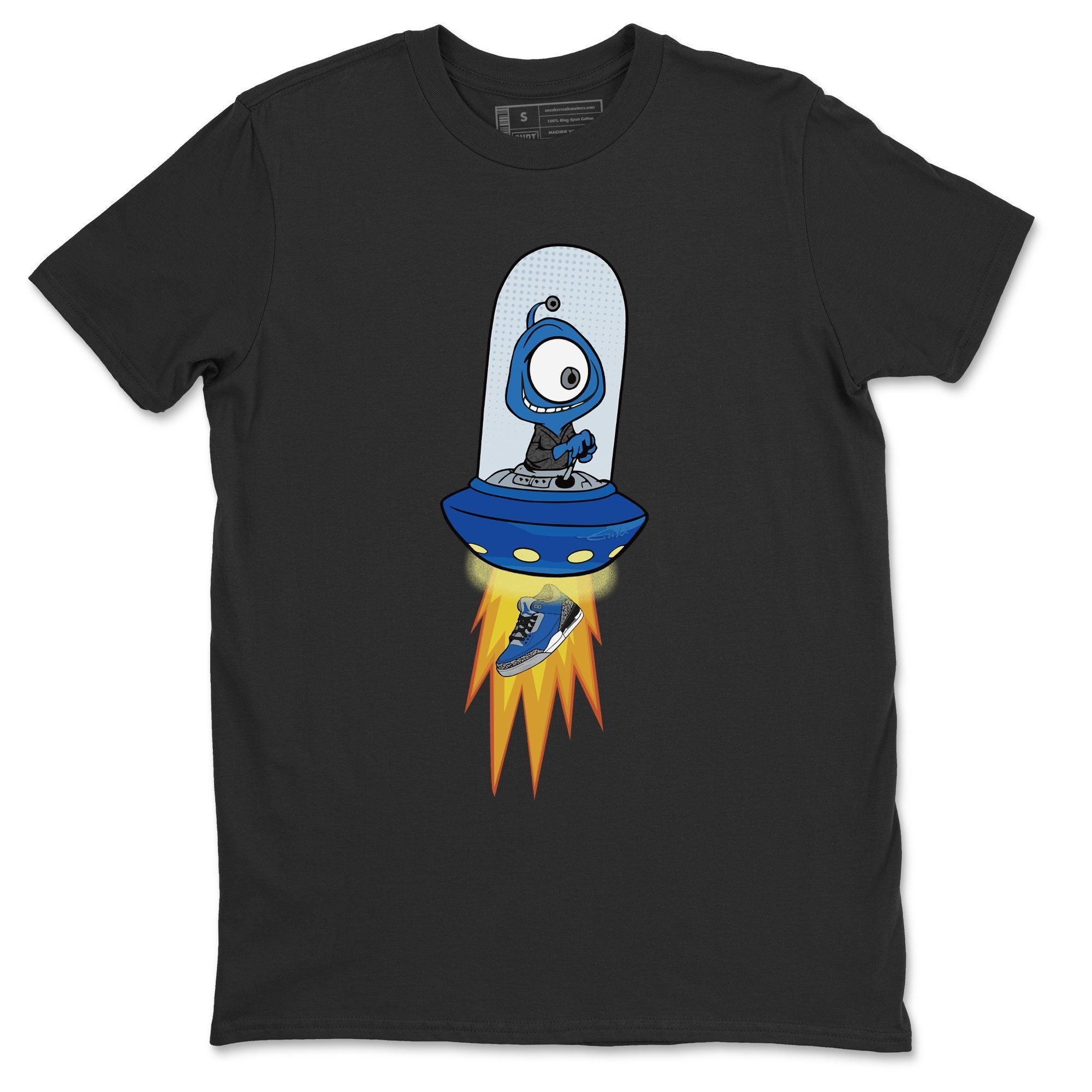 Jordan 3 Varsity Royal Shirt To Match Jordans Alien Sneaker Tees Jordan 3 Varsity Royal Drip Gear Zone Sneaker Matching Clothing Unisex Shirts