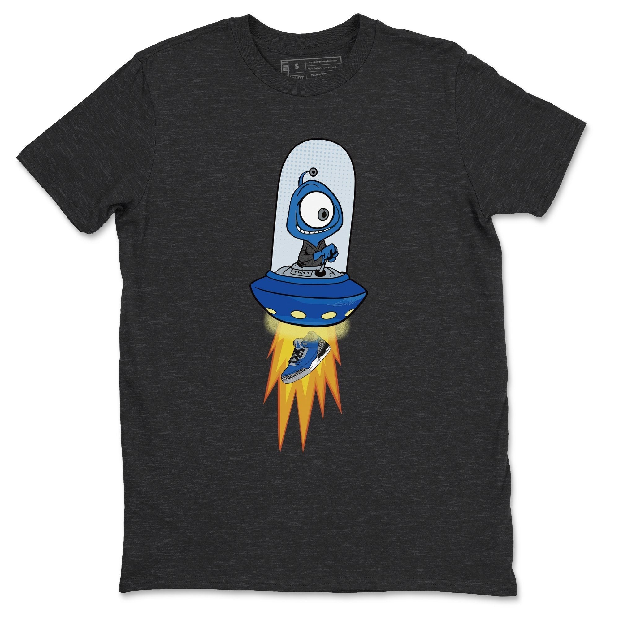 Jordan 3 Varsity Royal Shirt To Match Jordans Alien Sneaker Tees Jordan 3 Varsity Royal Drip Gear Zone Sneaker Matching Clothing Unisex Shirts