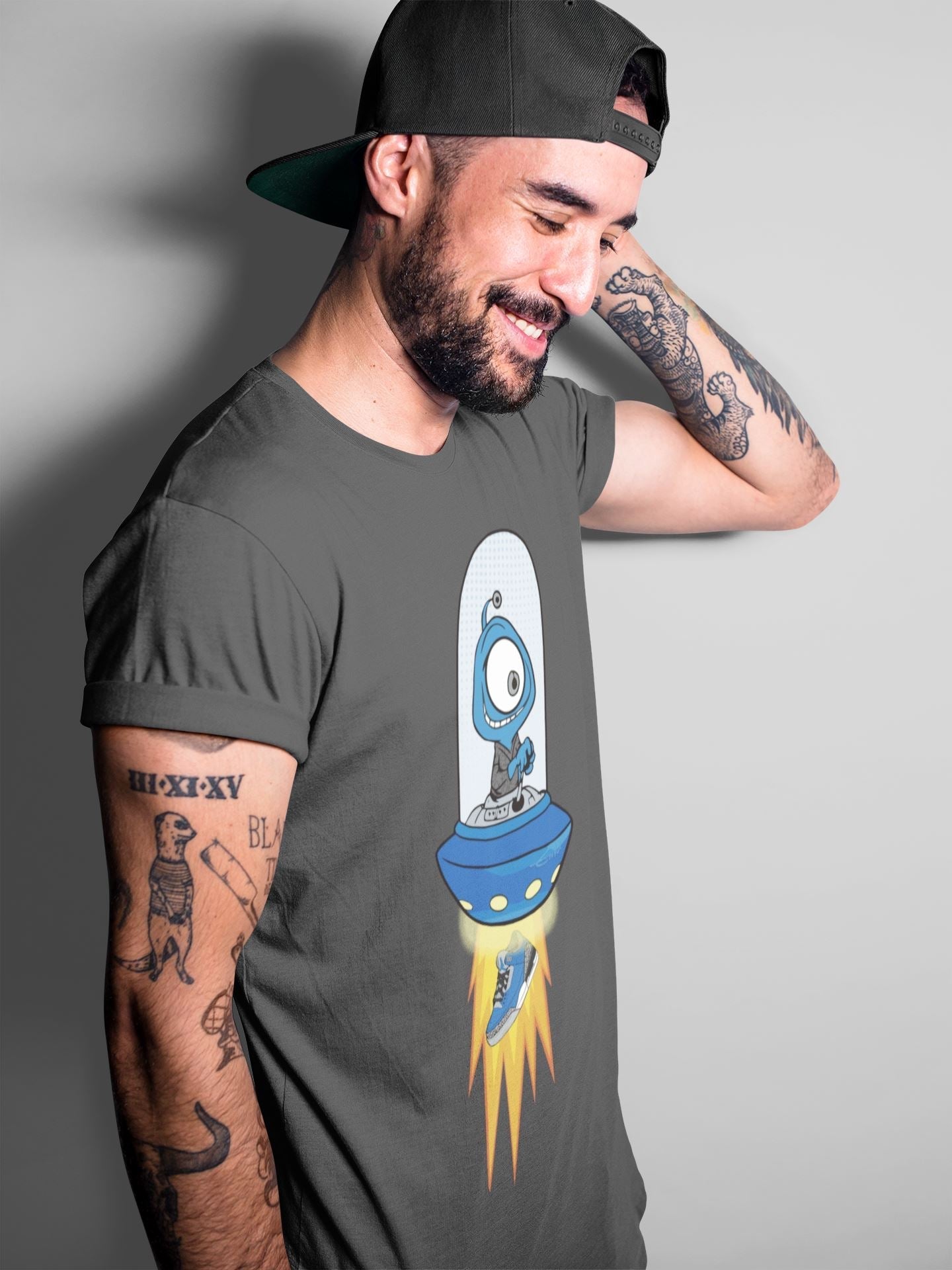 Jordan 3 Varsity Royal Shirt To Match Jordans Alien Sneaker Tees Jordan 3 Varsity Royal Drip Gear Zone Sneaker Matching Clothing Unisex Shirts