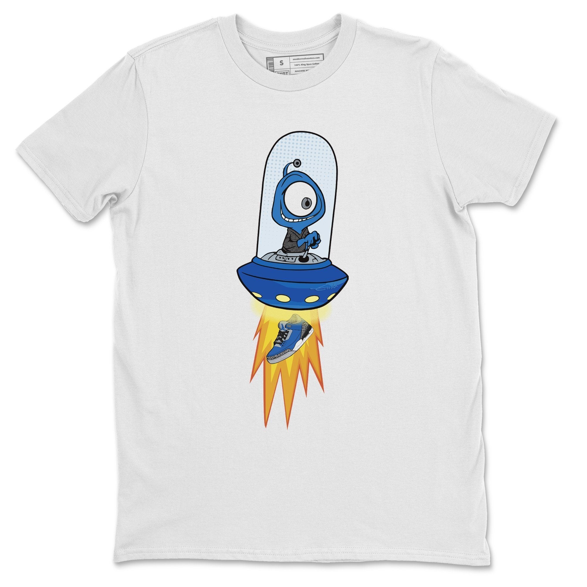 Jordan 3 Varsity Royal Shirt To Match Jordans Alien Sneaker Tees Jordan 3 Varsity Royal Drip Gear Zone Sneaker Matching Clothing Unisex Shirts