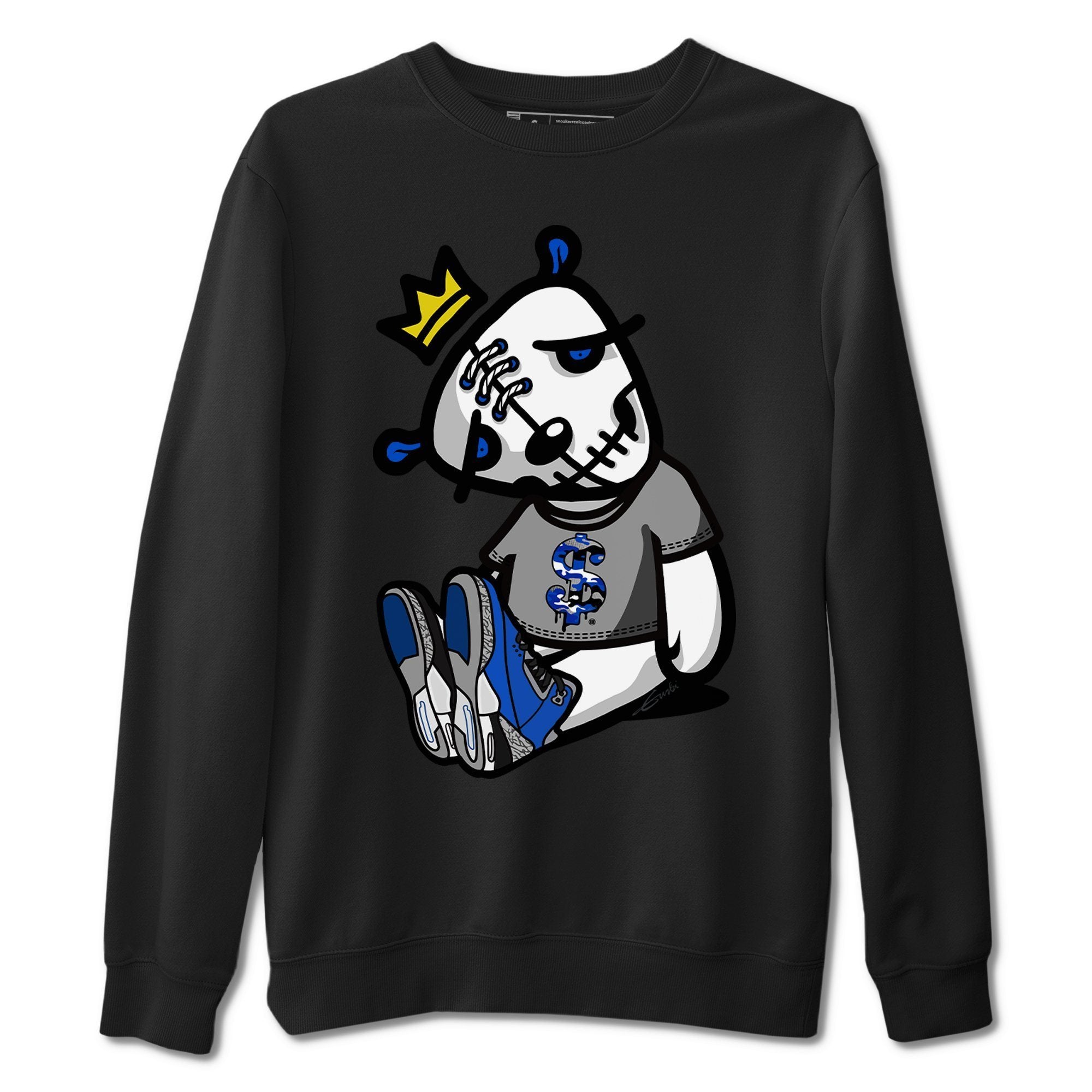Jordan 3 Varsity Royal Shirt To Match Jordans Dead Dolls Sneaker Tees Jordan 3 Varsity Royal Drip Gear Zone Sneaker Matching Clothing Unisex Shirts