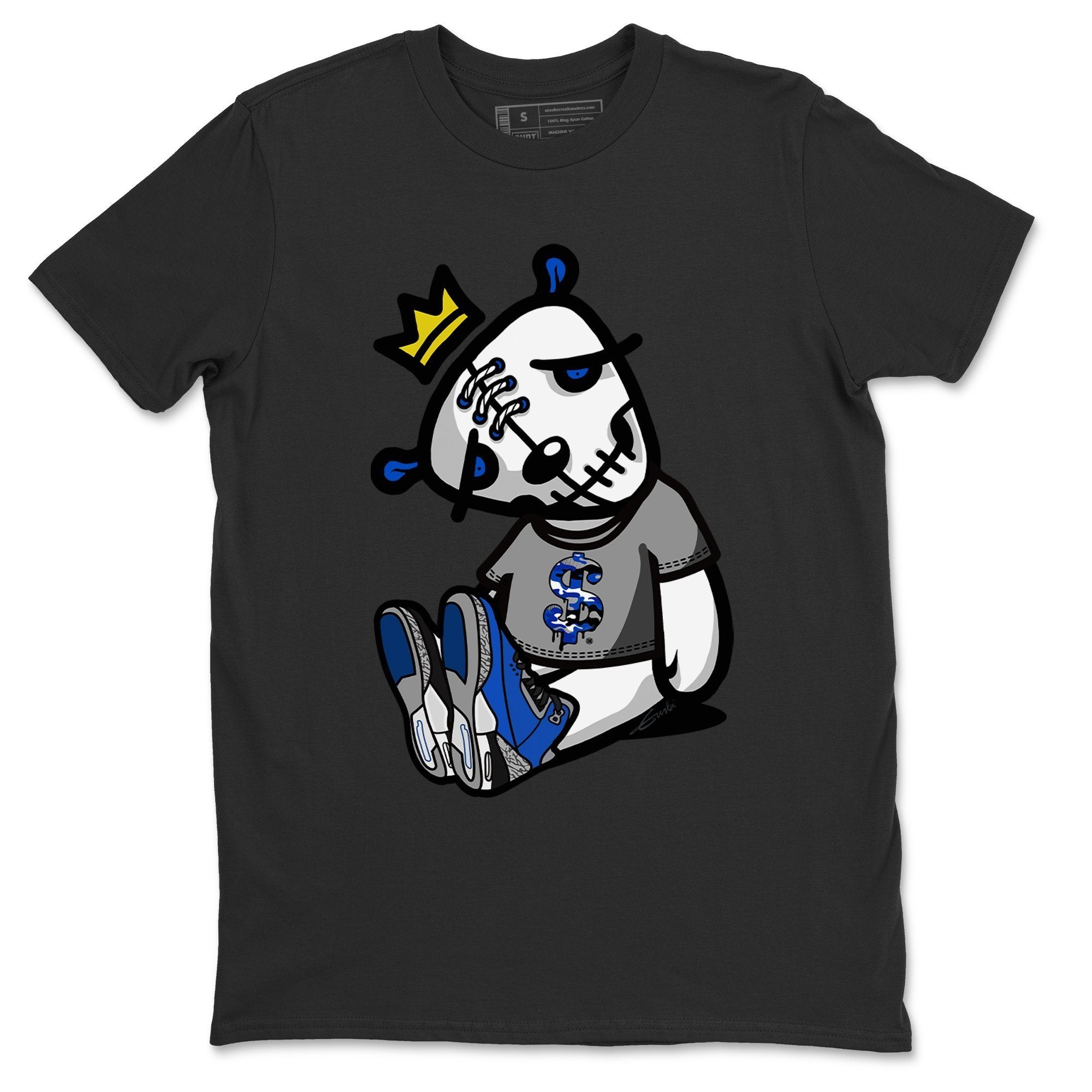 Jordan 3 Varsity Royal Shirt To Match Jordans Dead Dolls Sneaker Tees Jordan 3 Varsity Royal Drip Gear Zone Sneaker Matching Clothing Unisex Shirts
