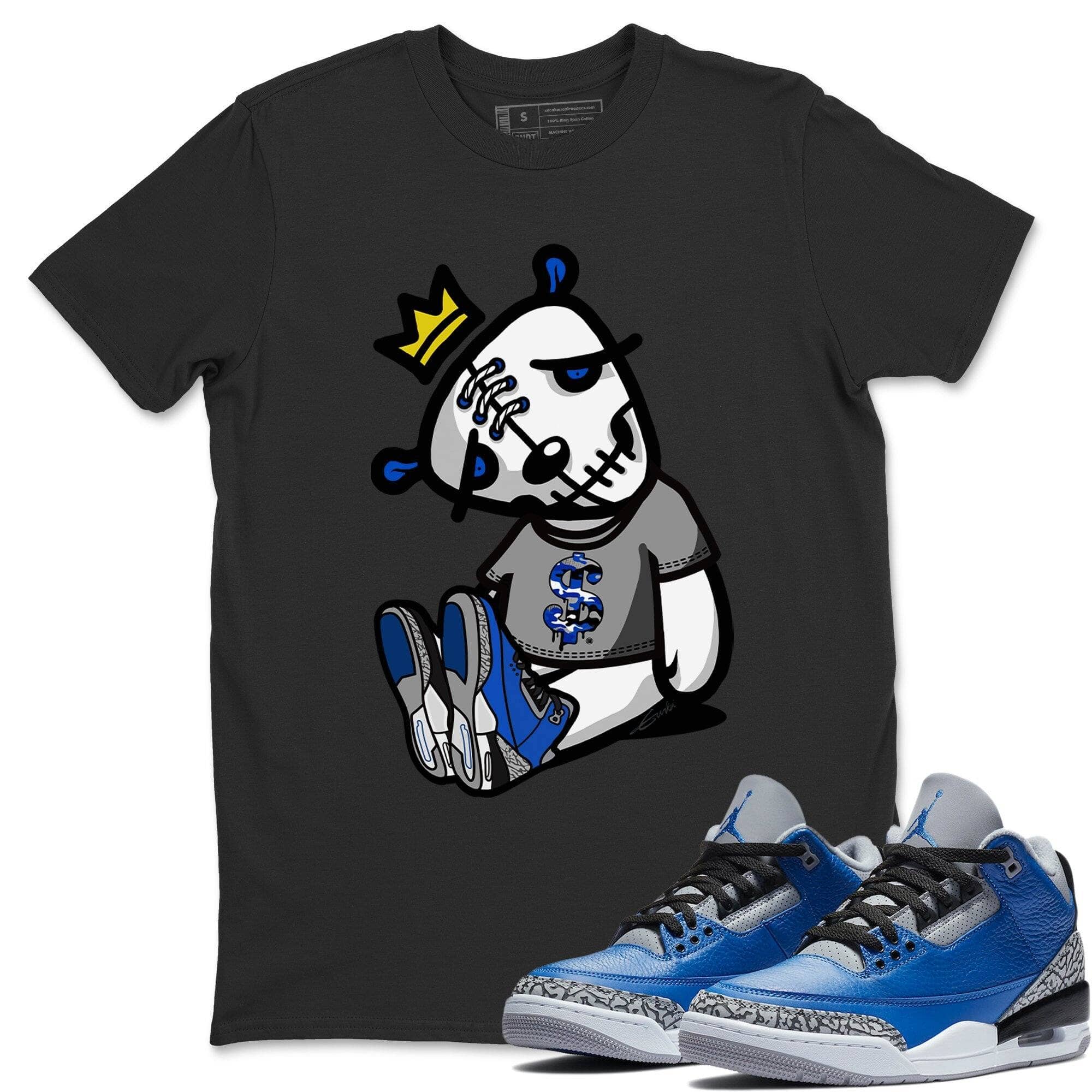 Jordan 3 Varsity Royal Shirt To Match Jordans Dead Dolls Sneaker Tees Jordan 3 Varsity Royal Drip Gear Zone Sneaker Matching Clothing Unisex Shirts