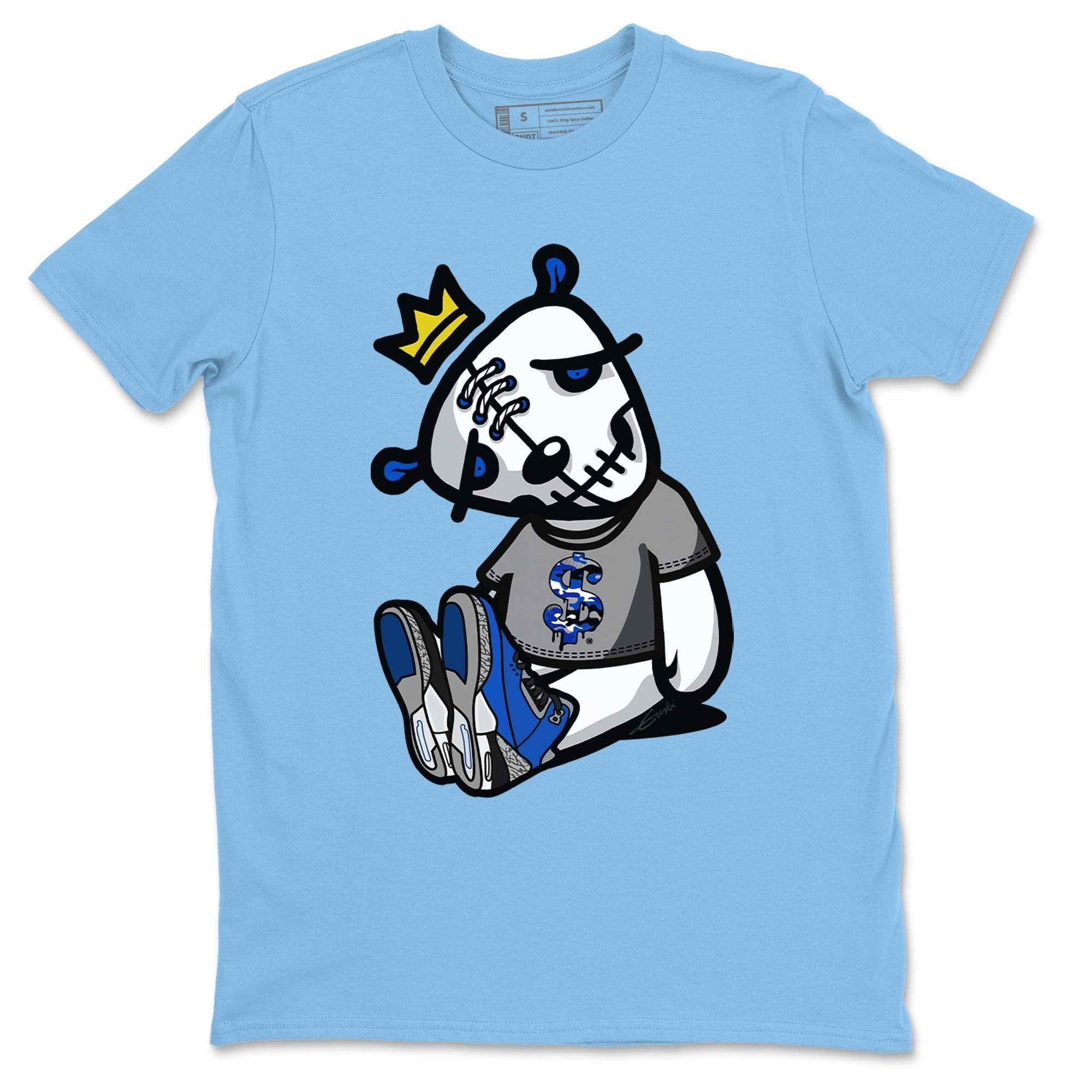 Jordan 3 Varsity Royal Shirt To Match Jordans Dead Dolls Sneaker Tees Jordan 3 Varsity Royal Drip Gear Zone Sneaker Matching Clothing Unisex Shirts