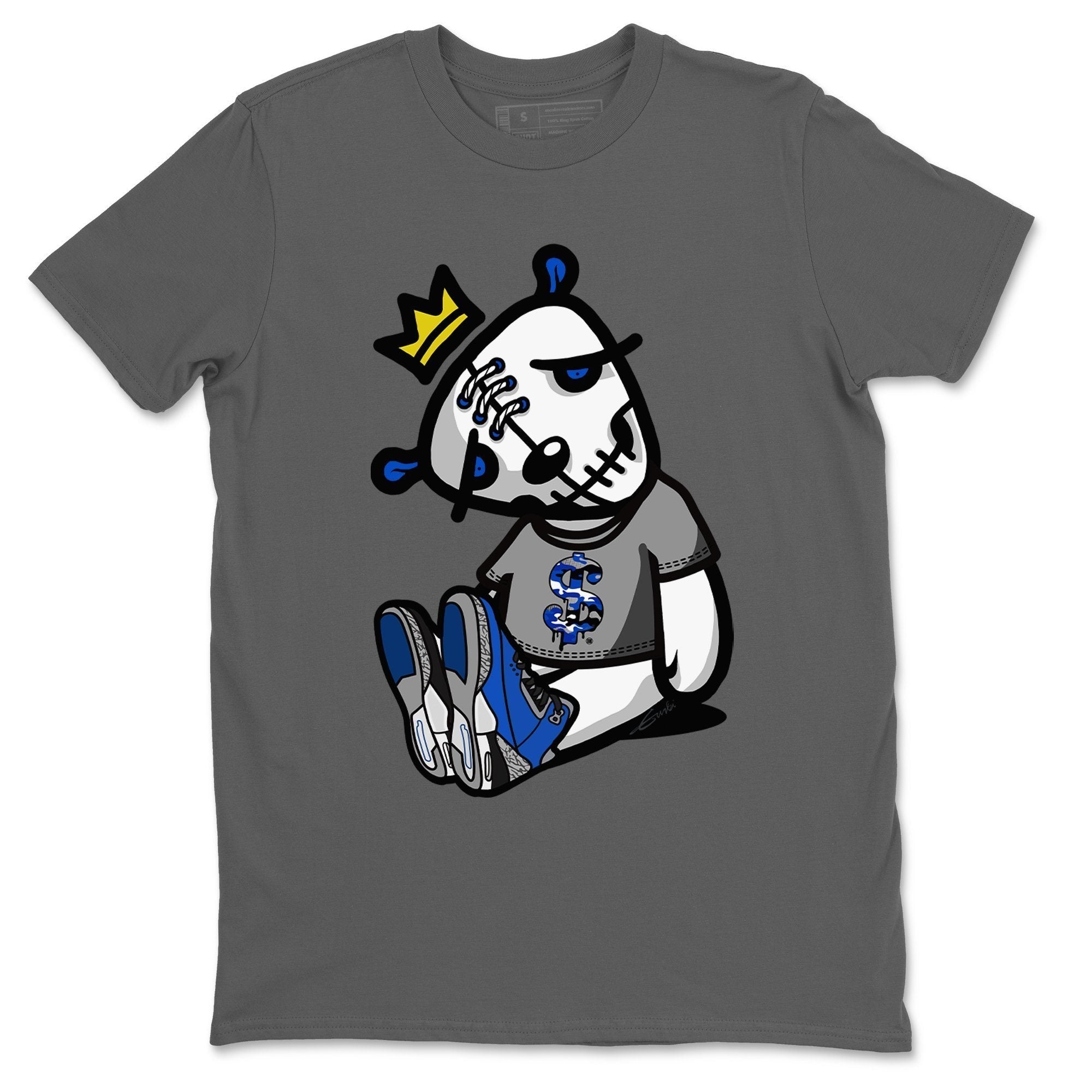 Jordan 3 Varsity Royal Shirt To Match Jordans Dead Dolls Sneaker Tees Jordan 3 Varsity Royal Drip Gear Zone Sneaker Matching Clothing Unisex Shirts