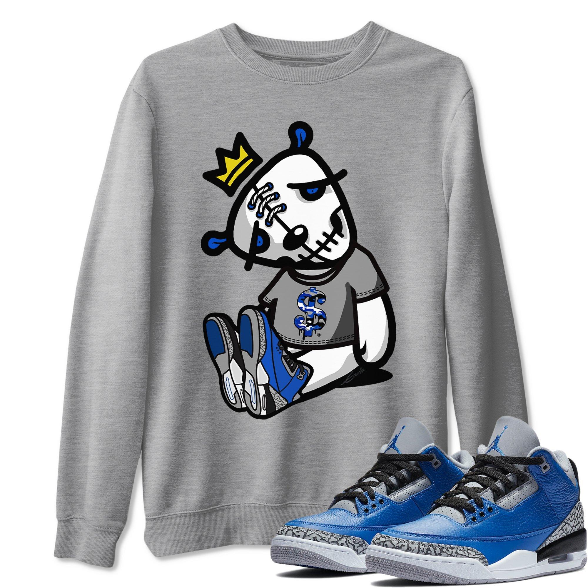 Jordan 3 Varsity Royal Shirt To Match Jordans Dead Dolls Sneaker Tees Jordan 3 Varsity Royal Drip Gear Zone Sneaker Matching Clothing Unisex Shirts
