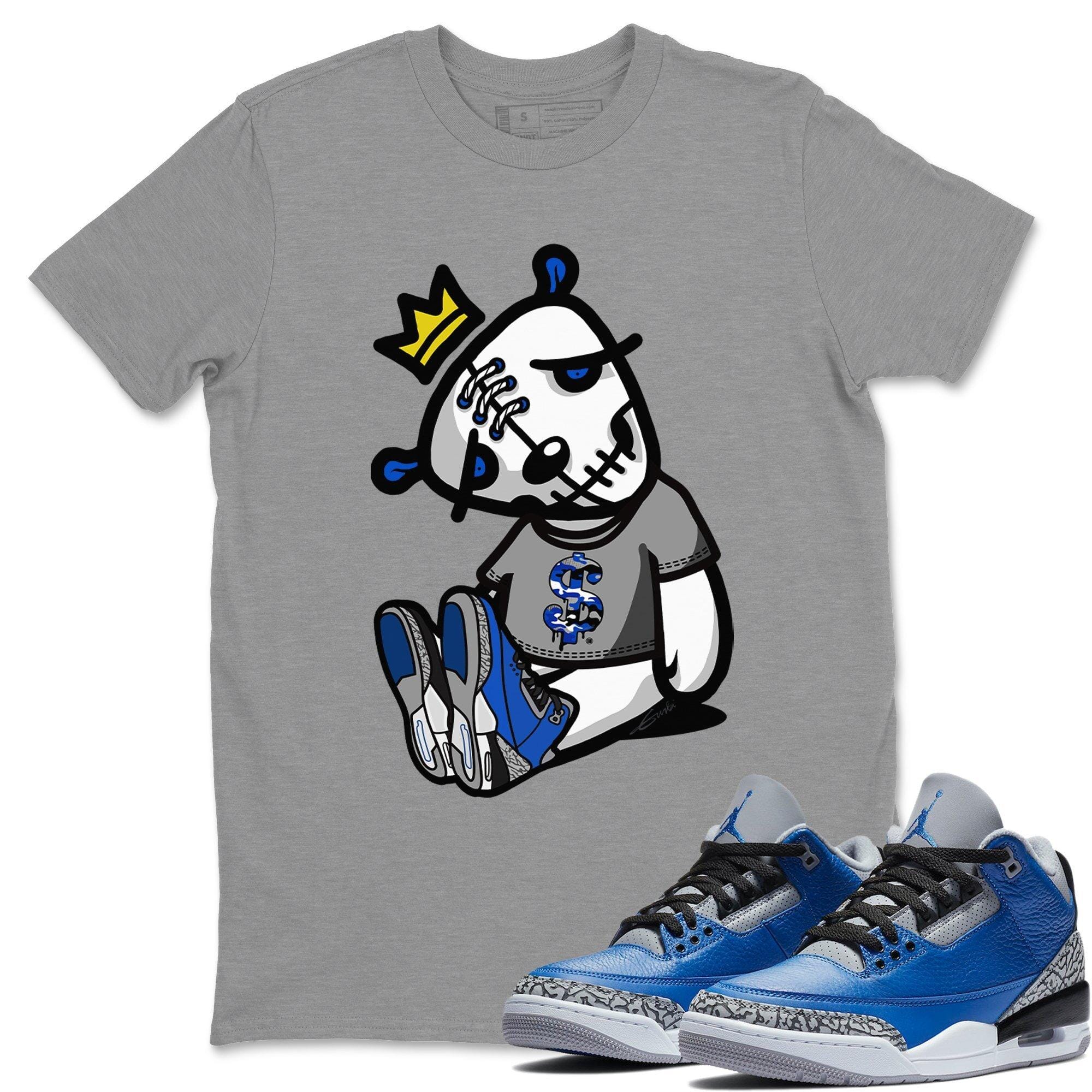 Jordan 3 Varsity Royal Shirt To Match Jordans Dead Dolls Sneaker Tees Jordan 3 Varsity Royal Drip Gear Zone Sneaker Matching Clothing Unisex Shirts